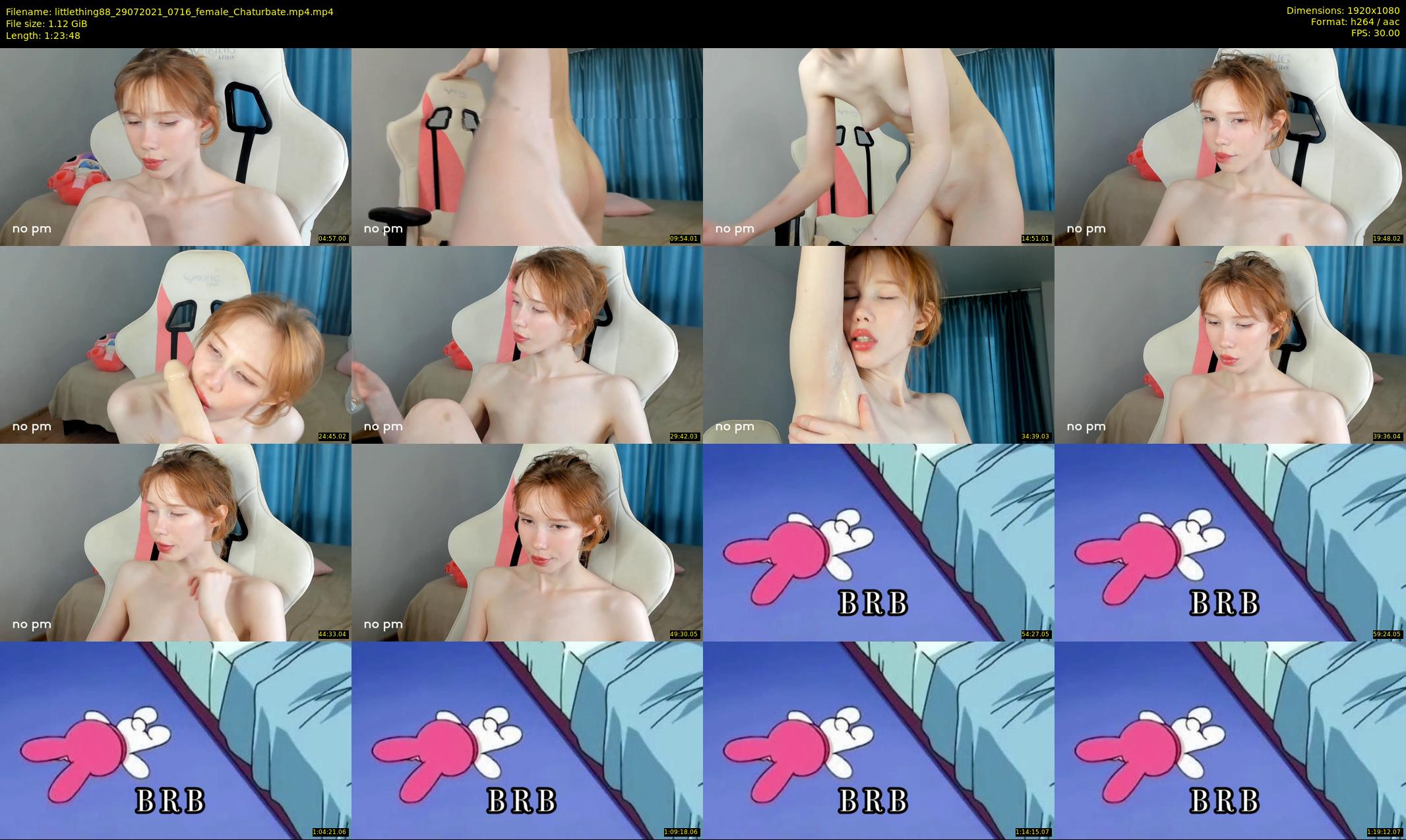 littlething88 — 84 minute Chaturbate female cam show recording, 1080p, Jul 29, 2021