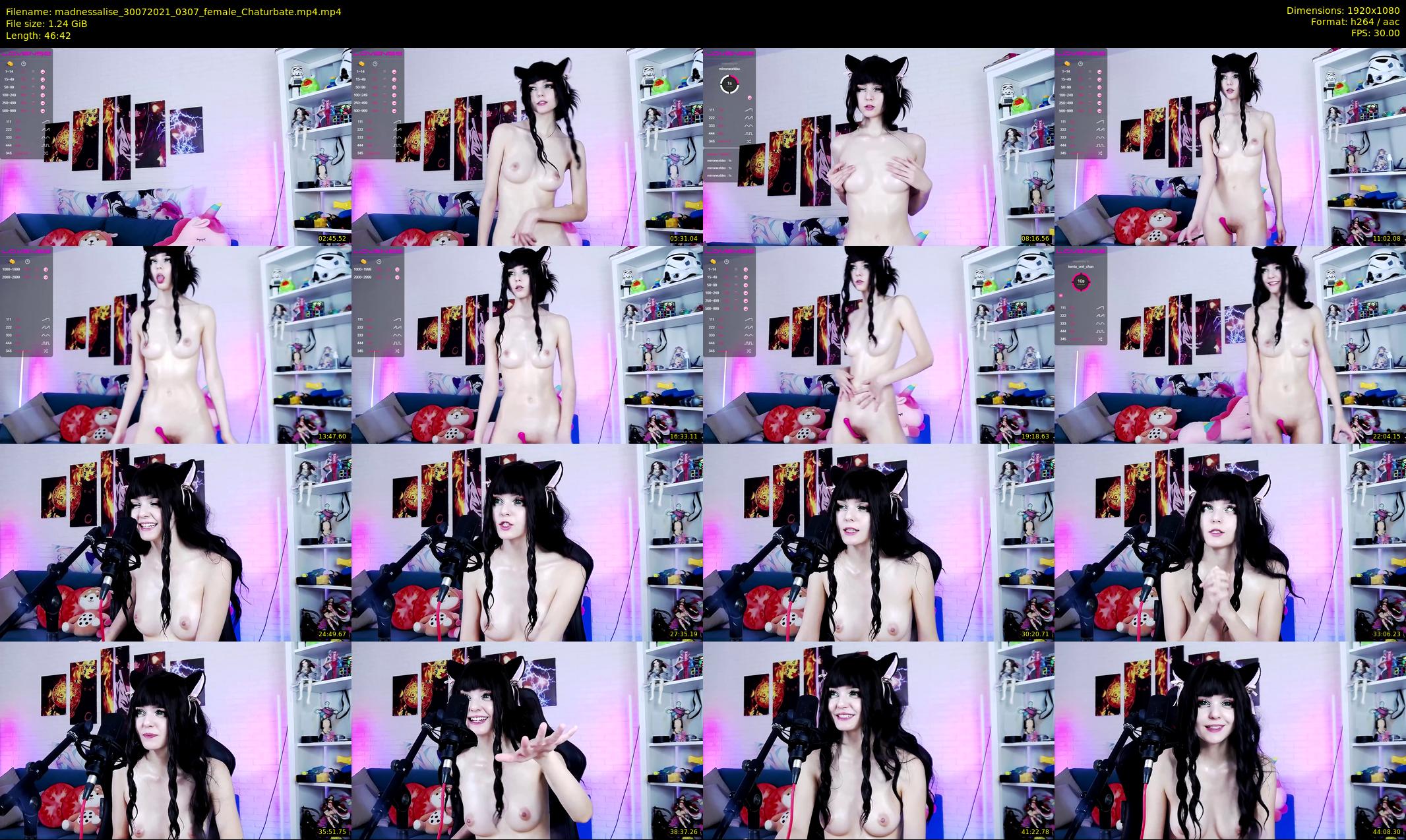 madnessalise — 47 minute Chaturbate female cam show recording, 1080p, Jul 30, 2021