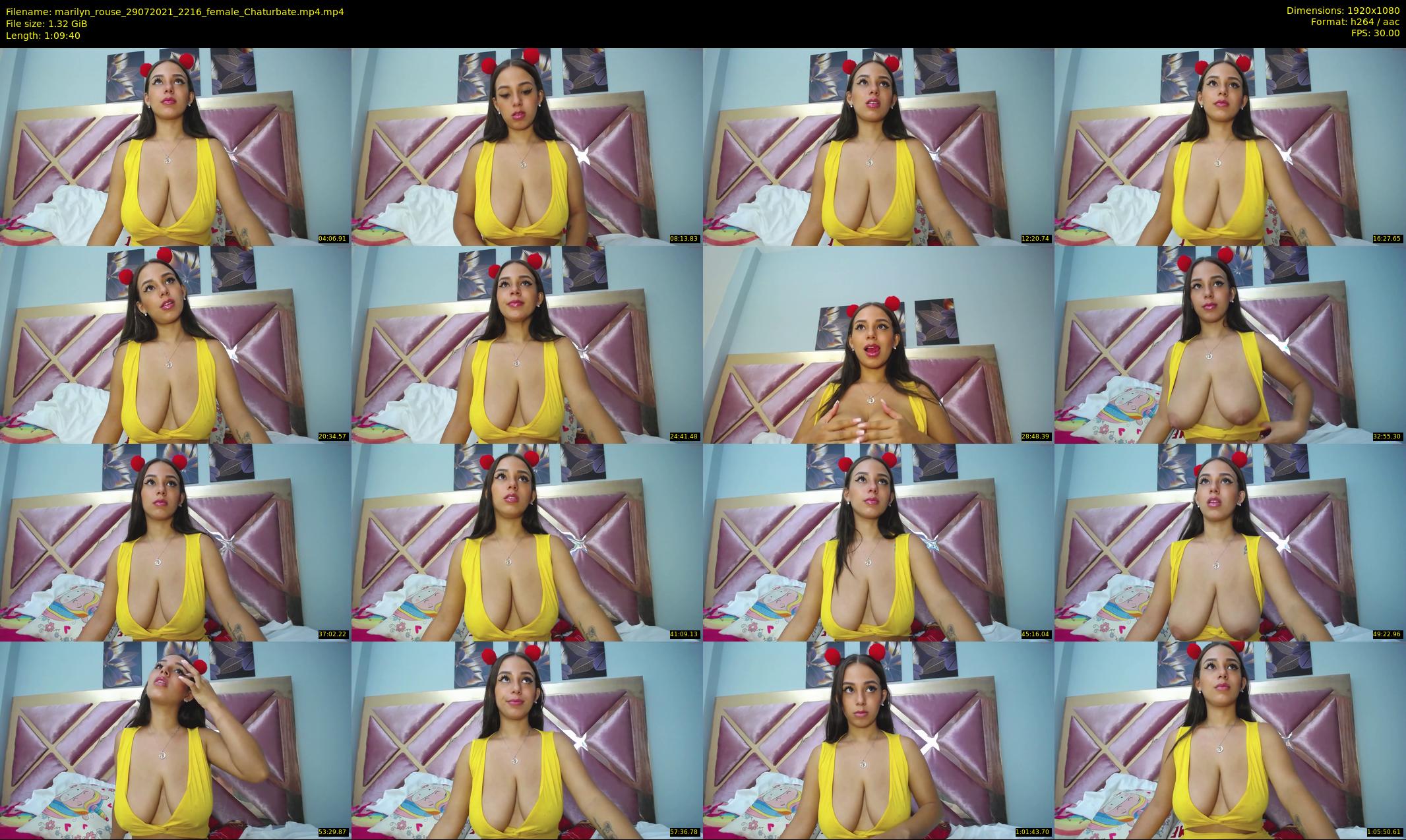 marilyn_rouse — 70 minute Chaturbate female cam show recording, 1080p, Jul 29, 2021