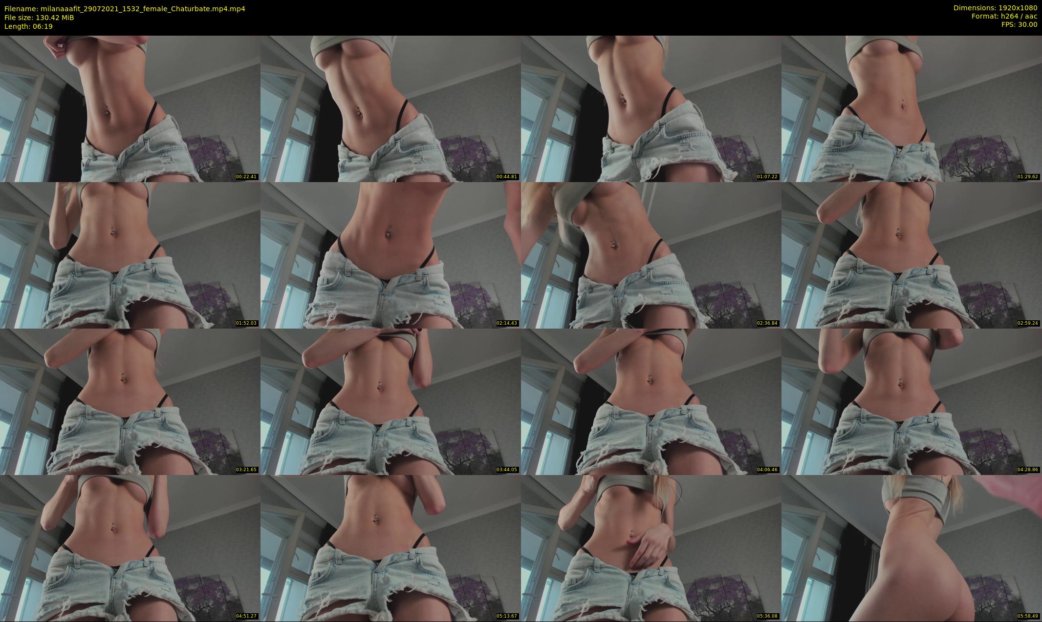 milanaaafit — 7 minute Chaturbate couple cam show recording, 1080p, Jul 29, 2021