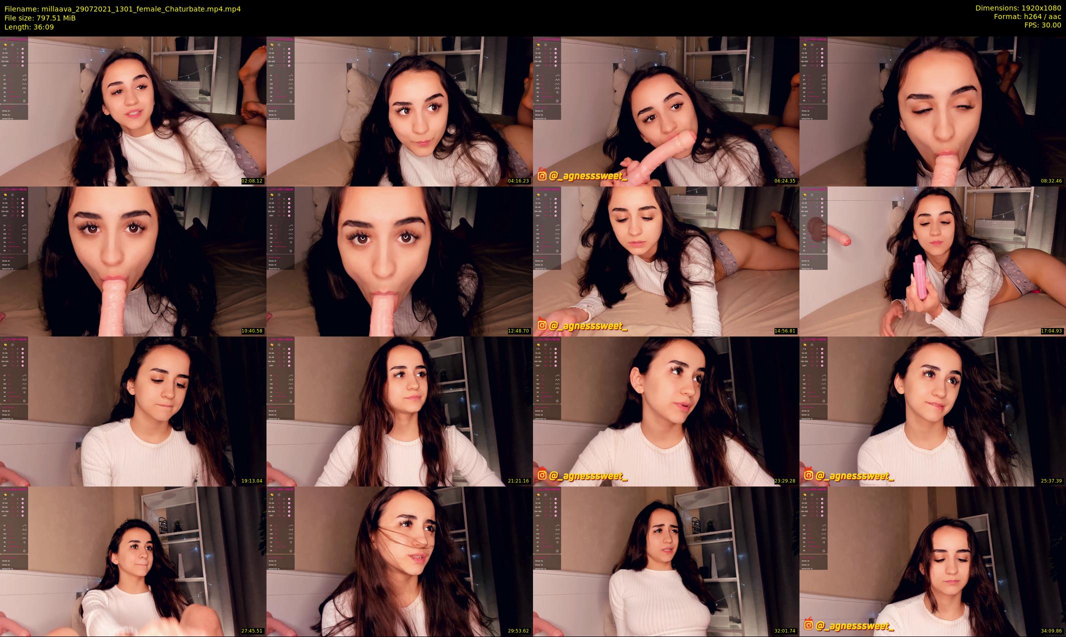 millaava — 37 minute Chaturbate female cam show recording, 1080p, Jul 29, 2021
