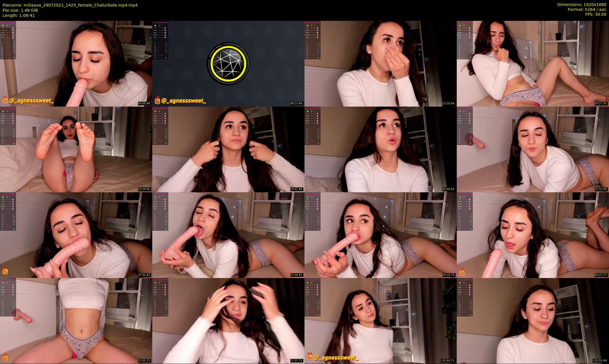 millaava — 70 minute Chaturbate female cam show recording, 1080p, Jul 29, 2021