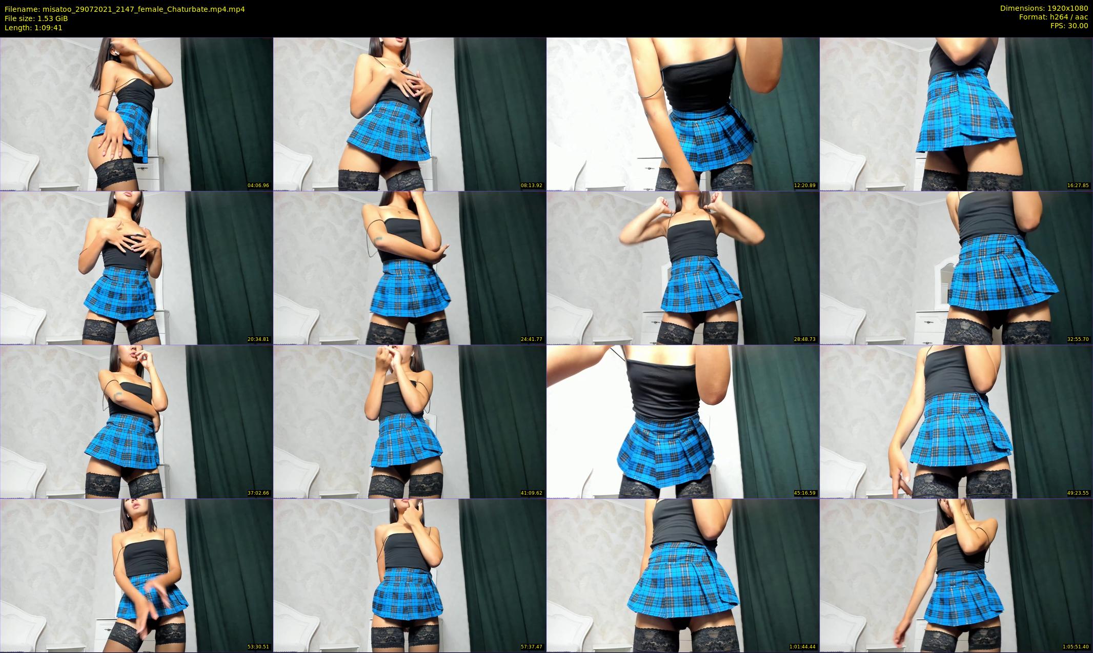 misatoo — 70 minute Chaturbate female cam show recording, 1080p, Jul 29, 2021