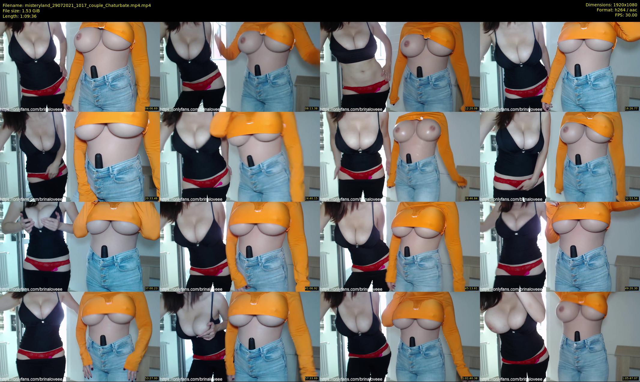 misteryland — 70 minute Chaturbate couple cam show recording, 1080p, Jul 29, 2021