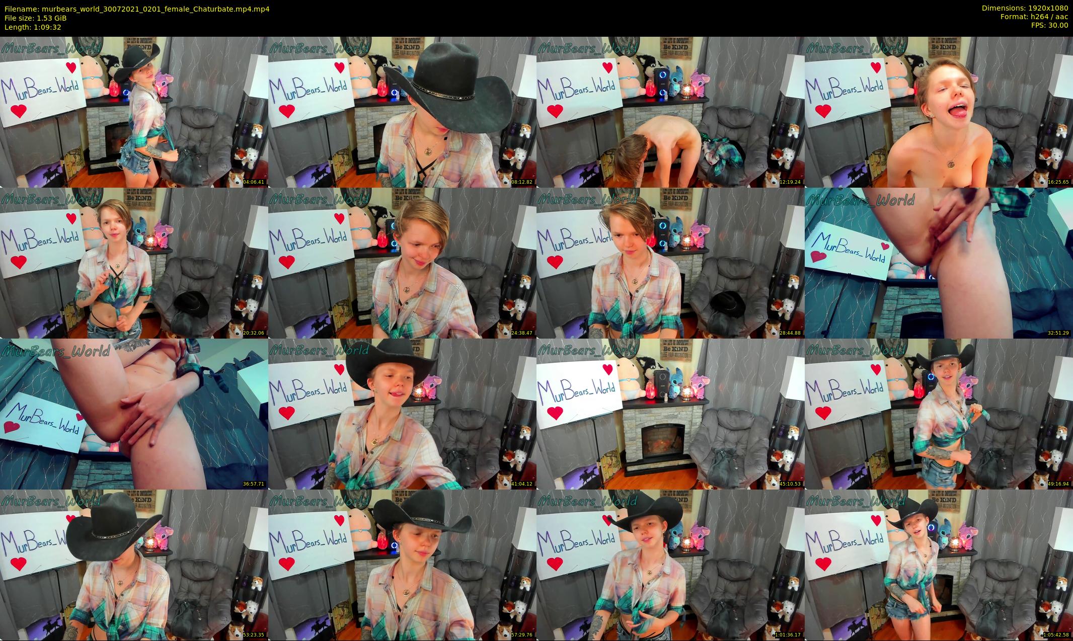 murbears_world — 70 minute Chaturbate female cam show recording, 1080p, Jul 30, 2021