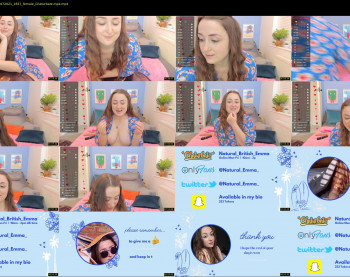 natural_british_emma — 6 minute Chaturbate female cam show recording, 1080p, Jul 29, 2021