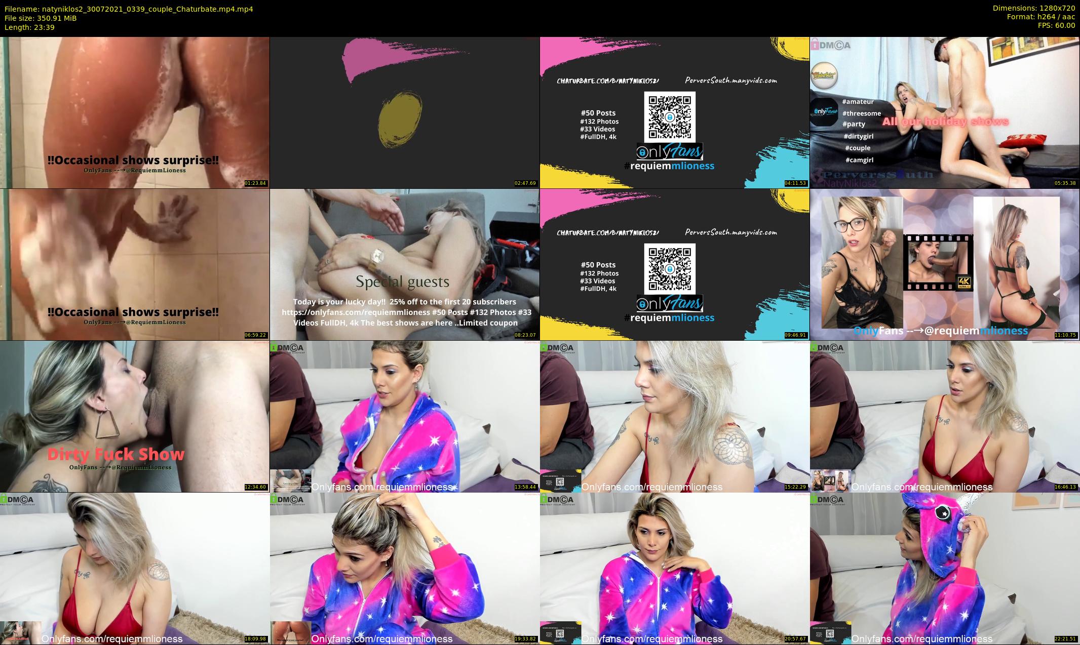 natyniklos2 — 24 minute Chaturbate couple cam show recording, 720p, Jul 30, 2021