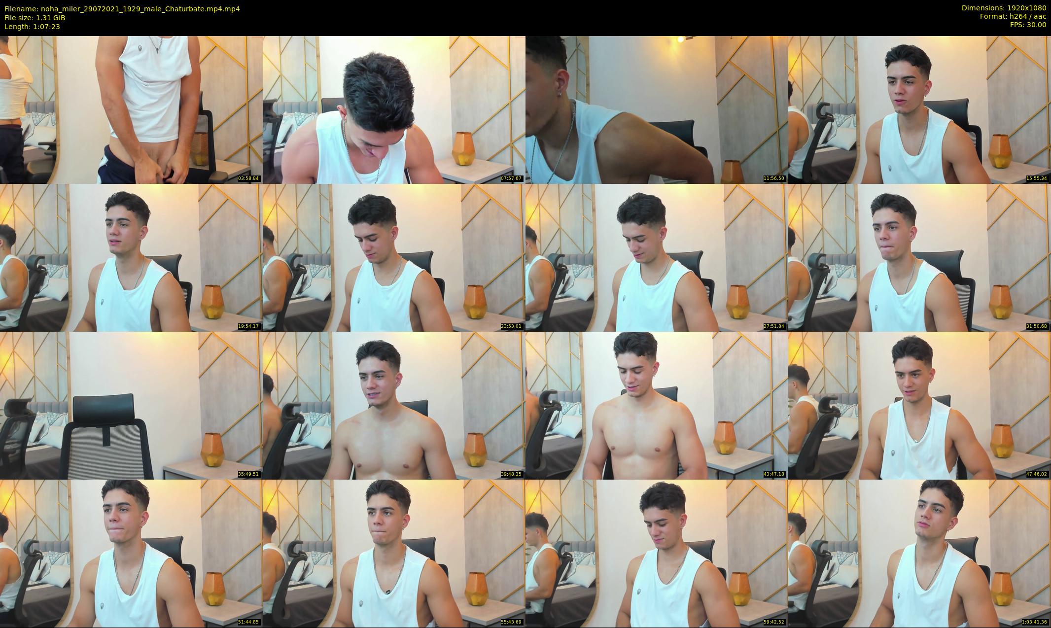noha_miler — 68 minute Chaturbate male cam show recording, 1080p, Jul 29, 2021