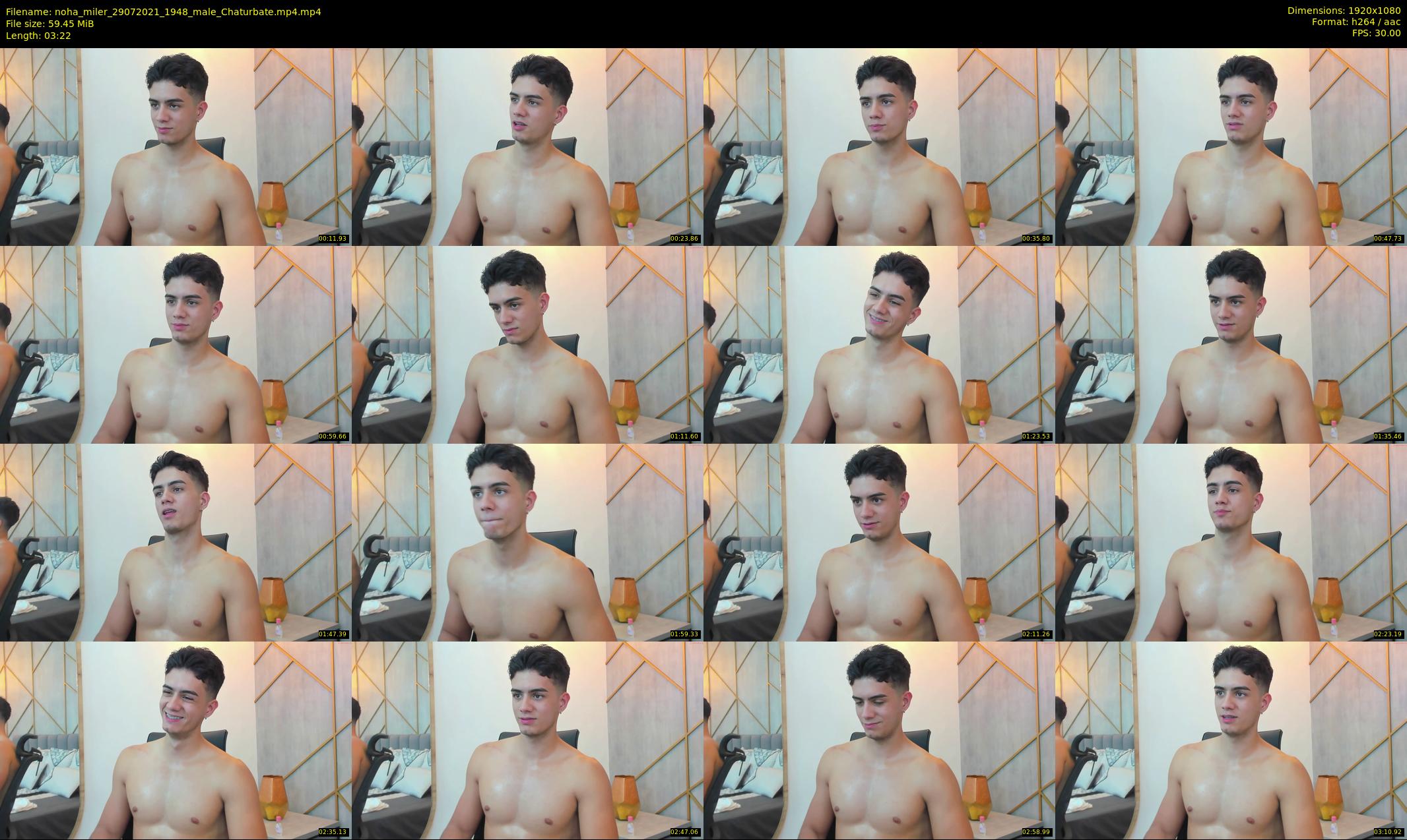 noha_miler — 4 minute Chaturbate male cam show recording, 1080p, Jul 29, 2021