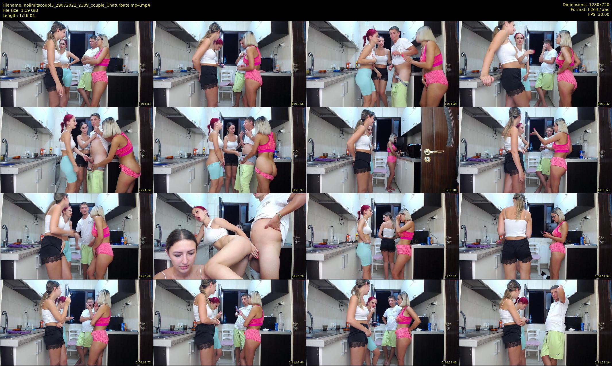 nolimitscoupl3 — 87 minute Chaturbate couple cam show recording, 720p, Jul 29, 2021