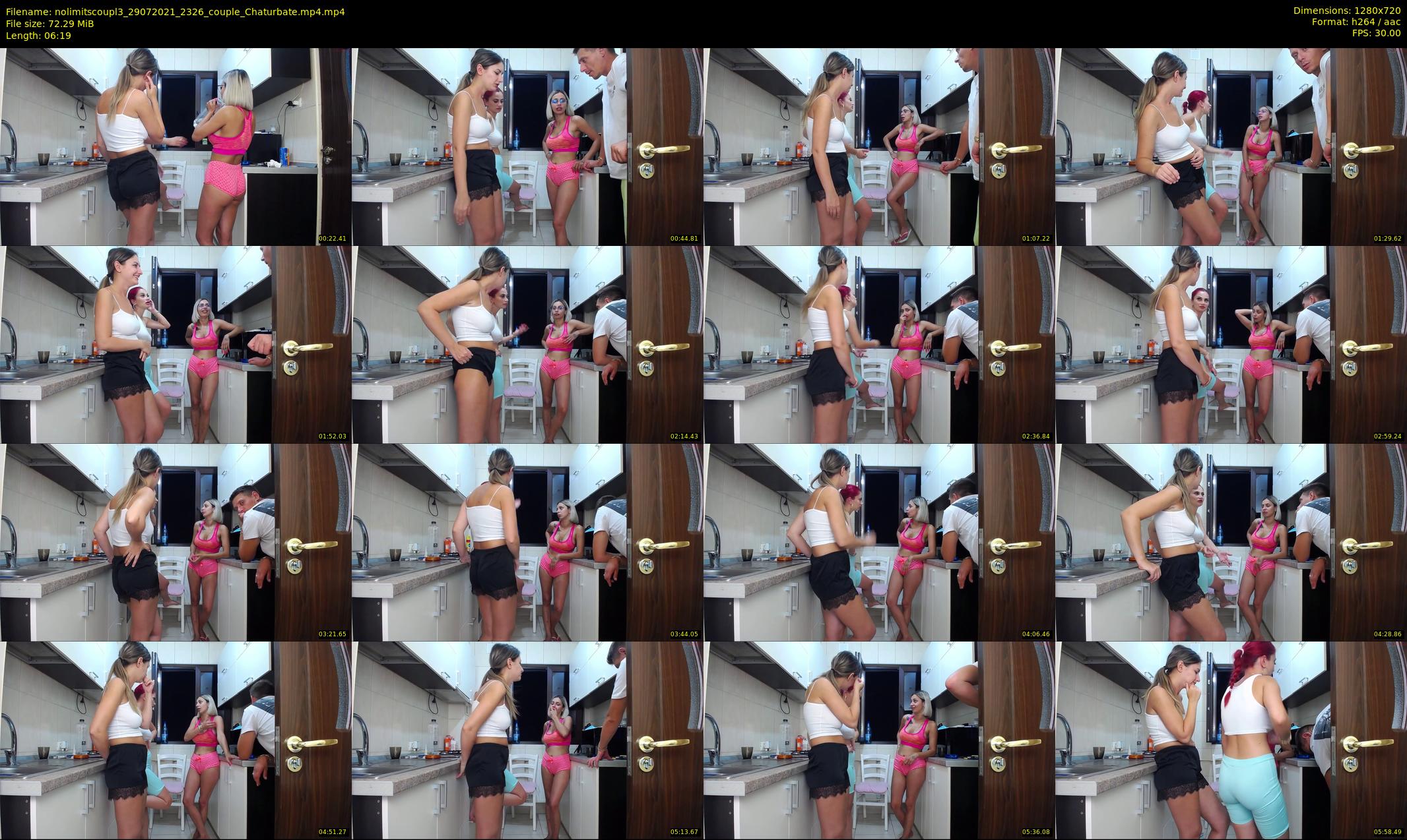 nolimitscoupl3 — 7 minute Chaturbate couple cam show recording, 720p, Jul 29, 2021
