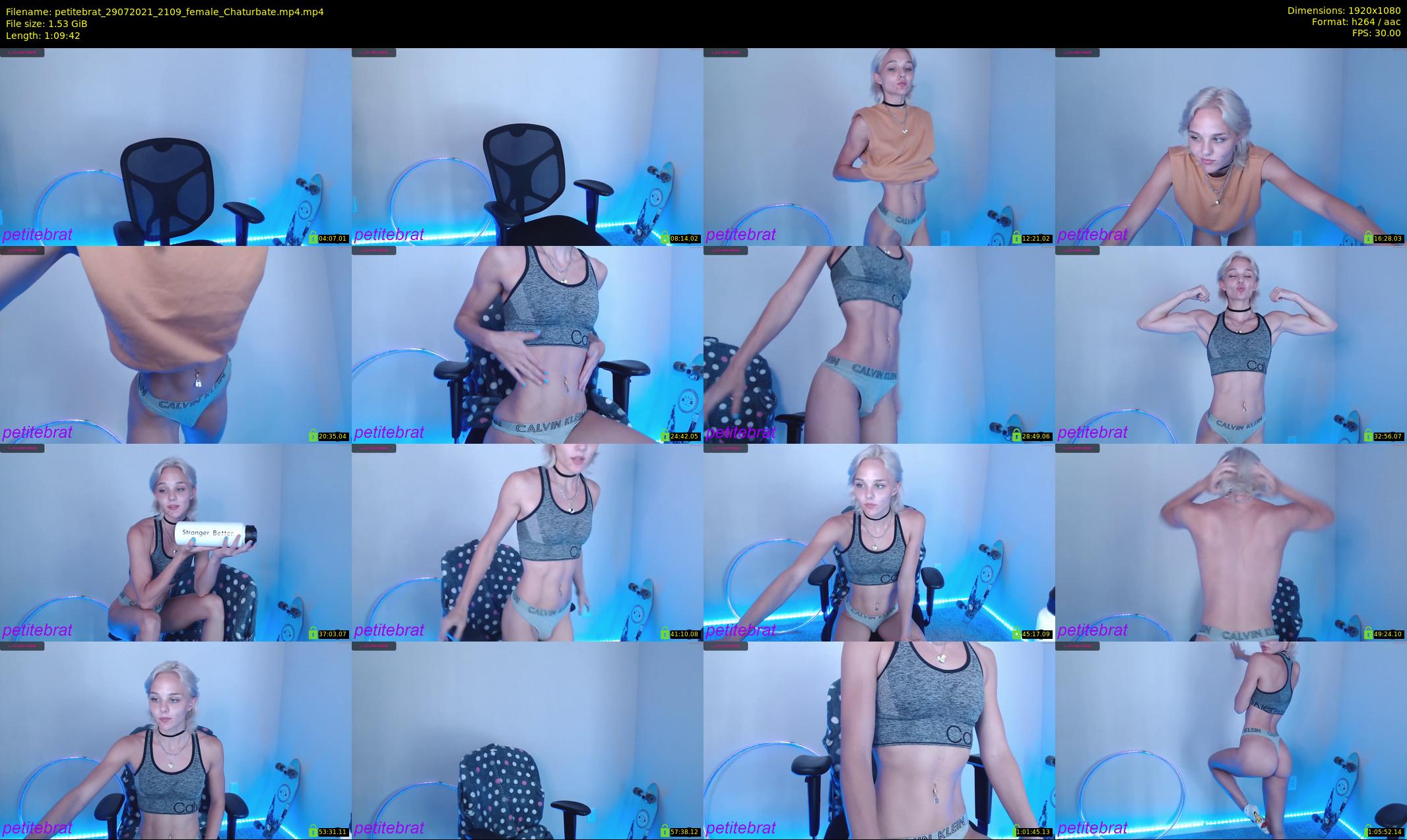 petitebrat — 70 minute Chaturbate female cam show recording, 1080p, Jul 29, 2021