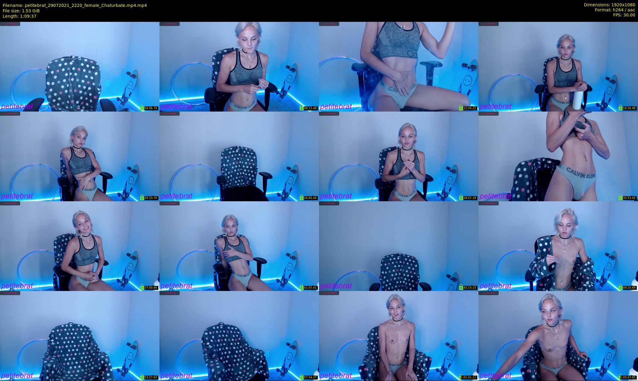 petitebrat — 70 minute Chaturbate female cam show recording, 1080p, Jul 29, 2021