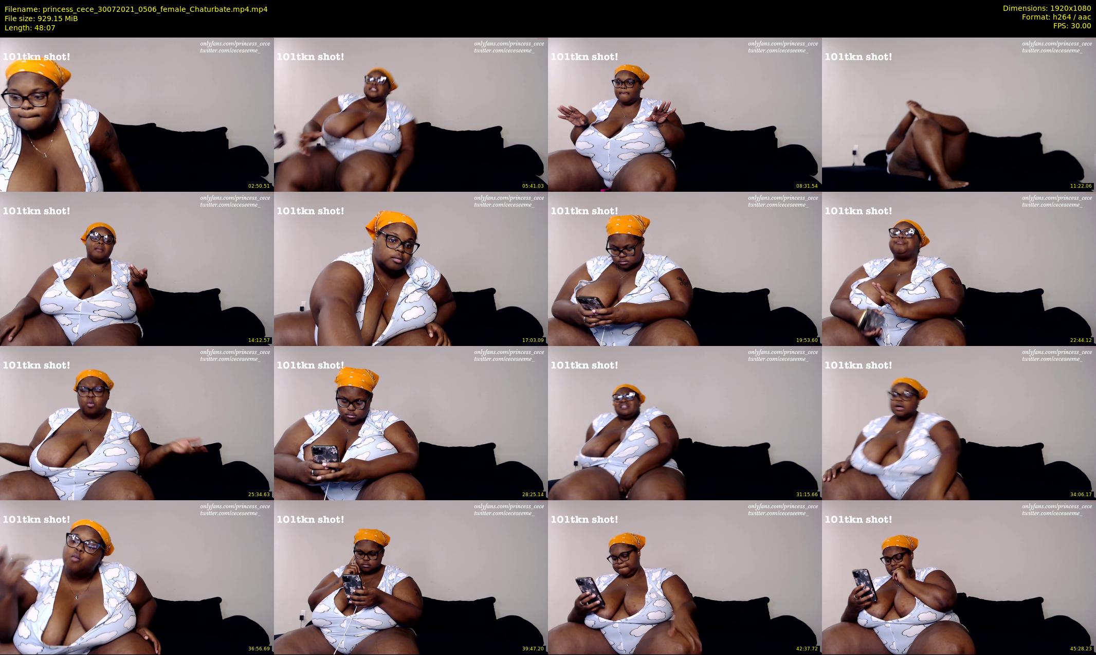 princess_cece — 49 minute Chaturbate female cam show recording, 1080p, Jul 30, 2021