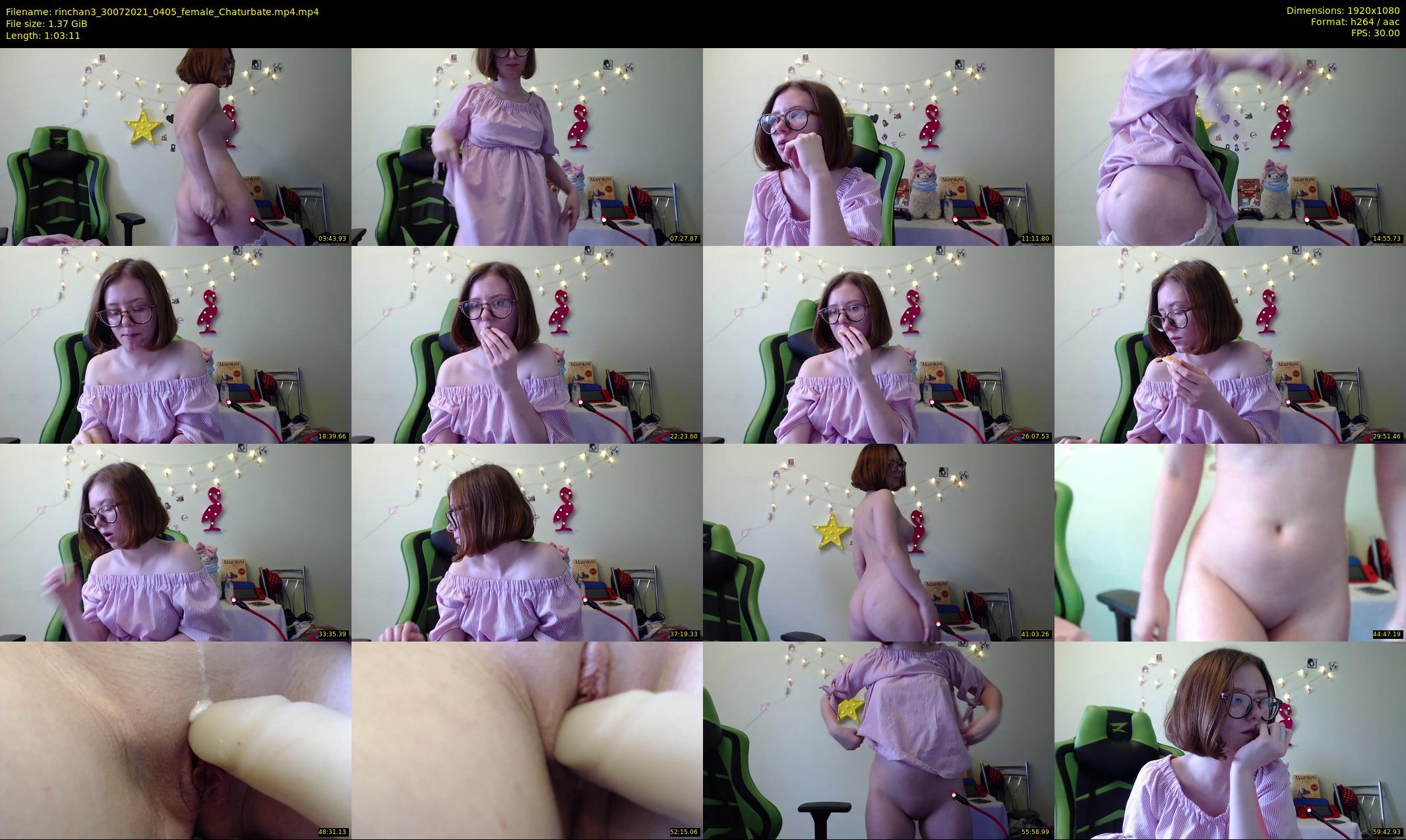 rinchan3 — 64 minute Chaturbate female cam show recording, 1080p, Jul 30, 2021