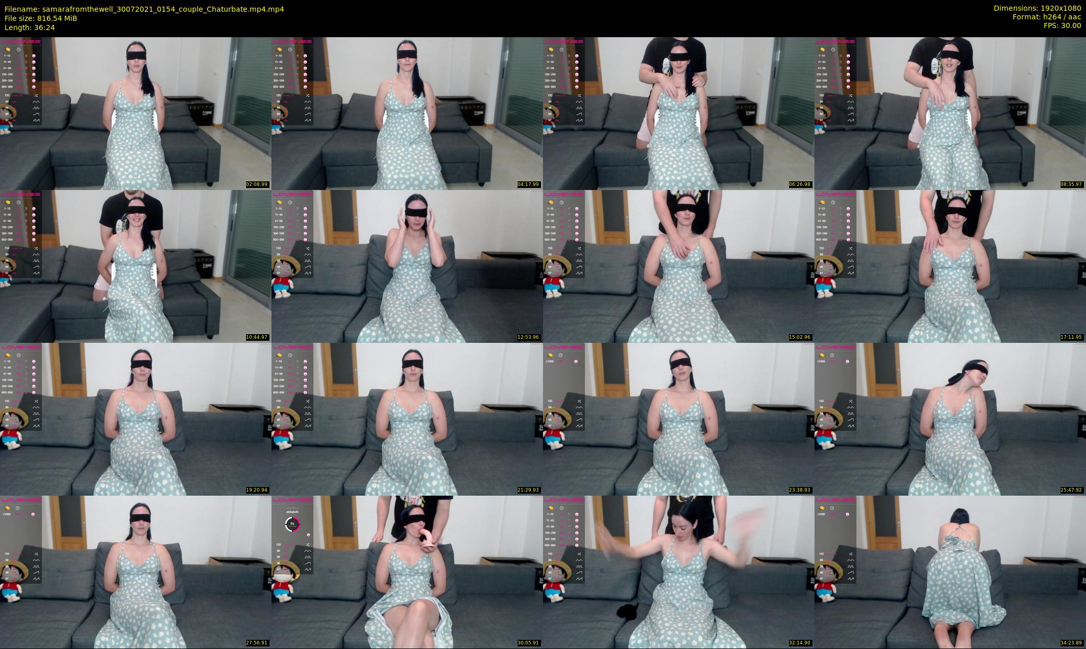 samarafromthewell — 37 minute Chaturbate female cam show recording, 1080p, Jul 30, 2021