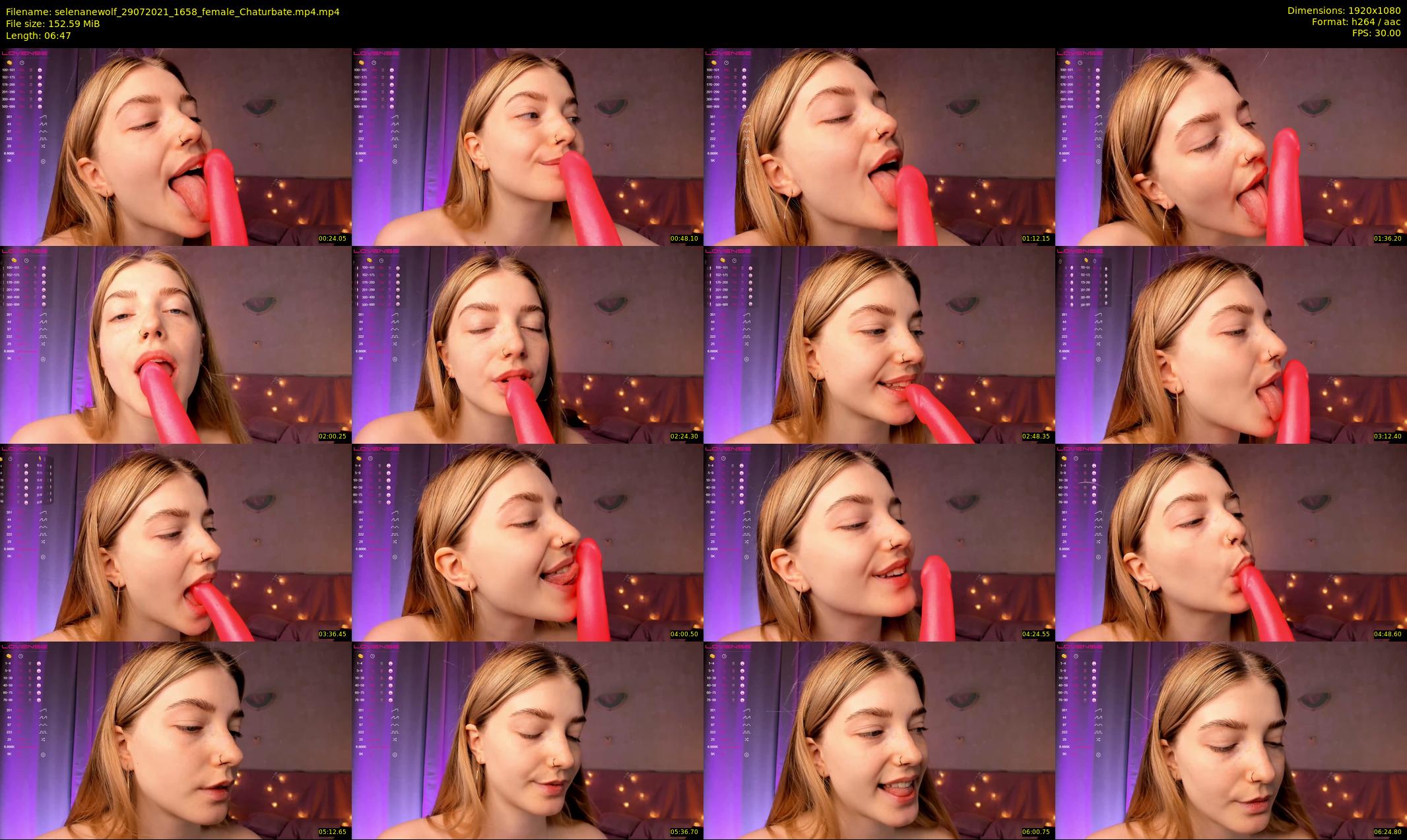 selenanewolf — 7 minute Chaturbate couple cam show recording, 1080p, Jul 29, 2021
