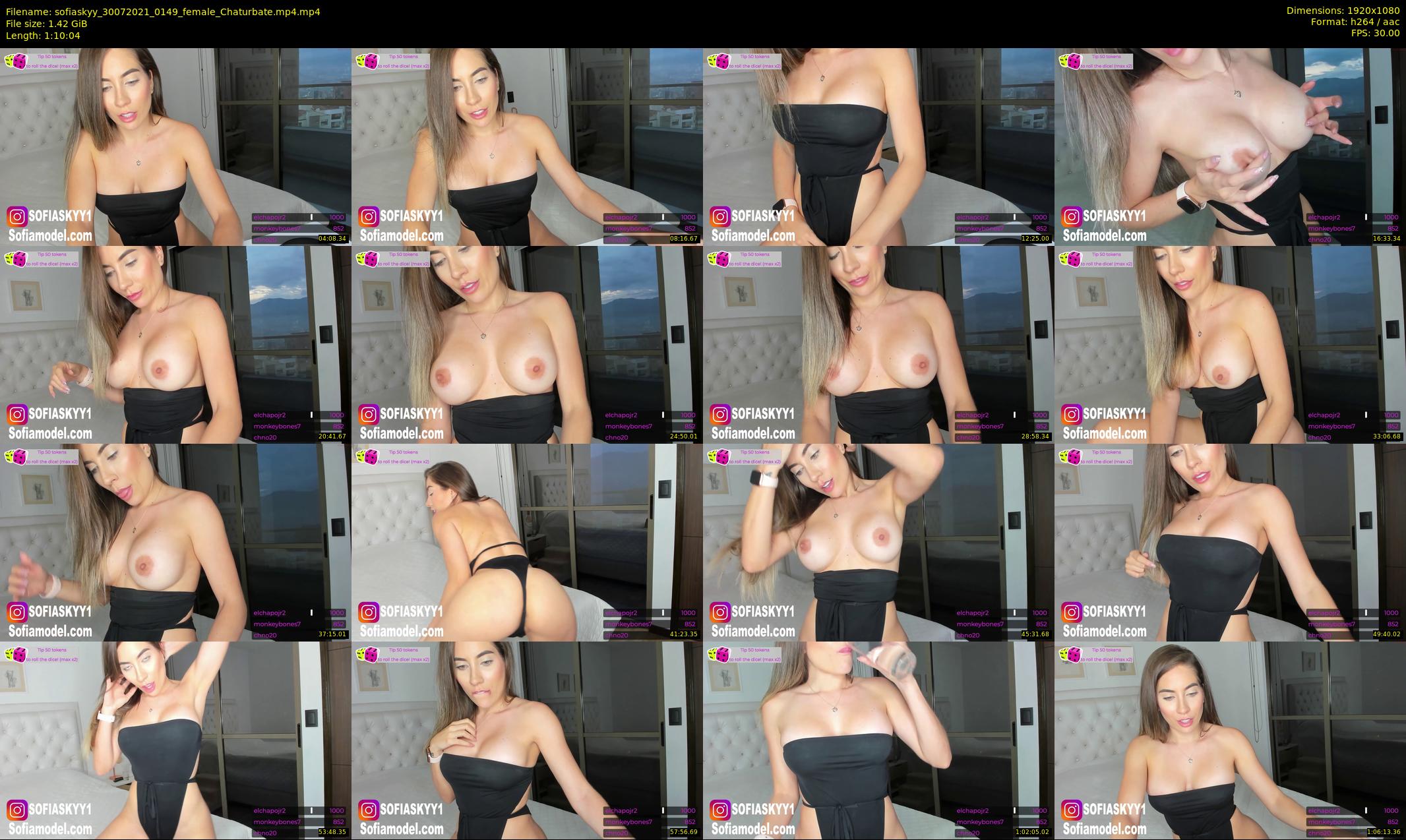 sofiaskyy — 71 minute Chaturbate female cam show recording, 1080p, Jul 30, 2021