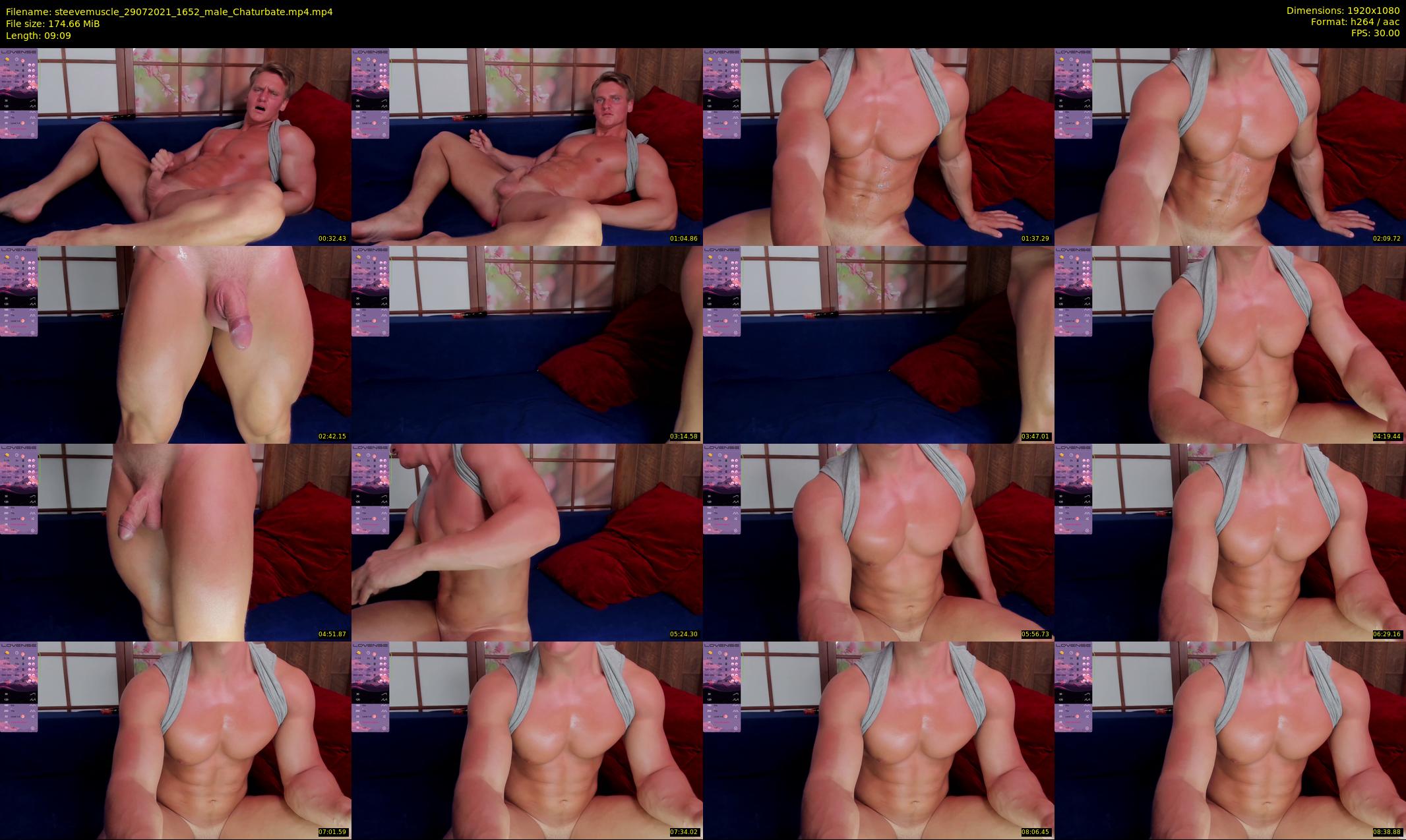 steevemuscle — 10 minute Chaturbate male cam show recording, 1080p, Jul 29, 2021