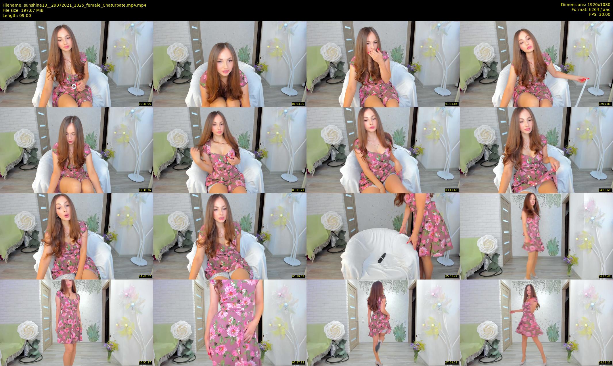 sunshine13_ — 9 minute Chaturbate female cam show recording, 1080p, Jul 29, 2021