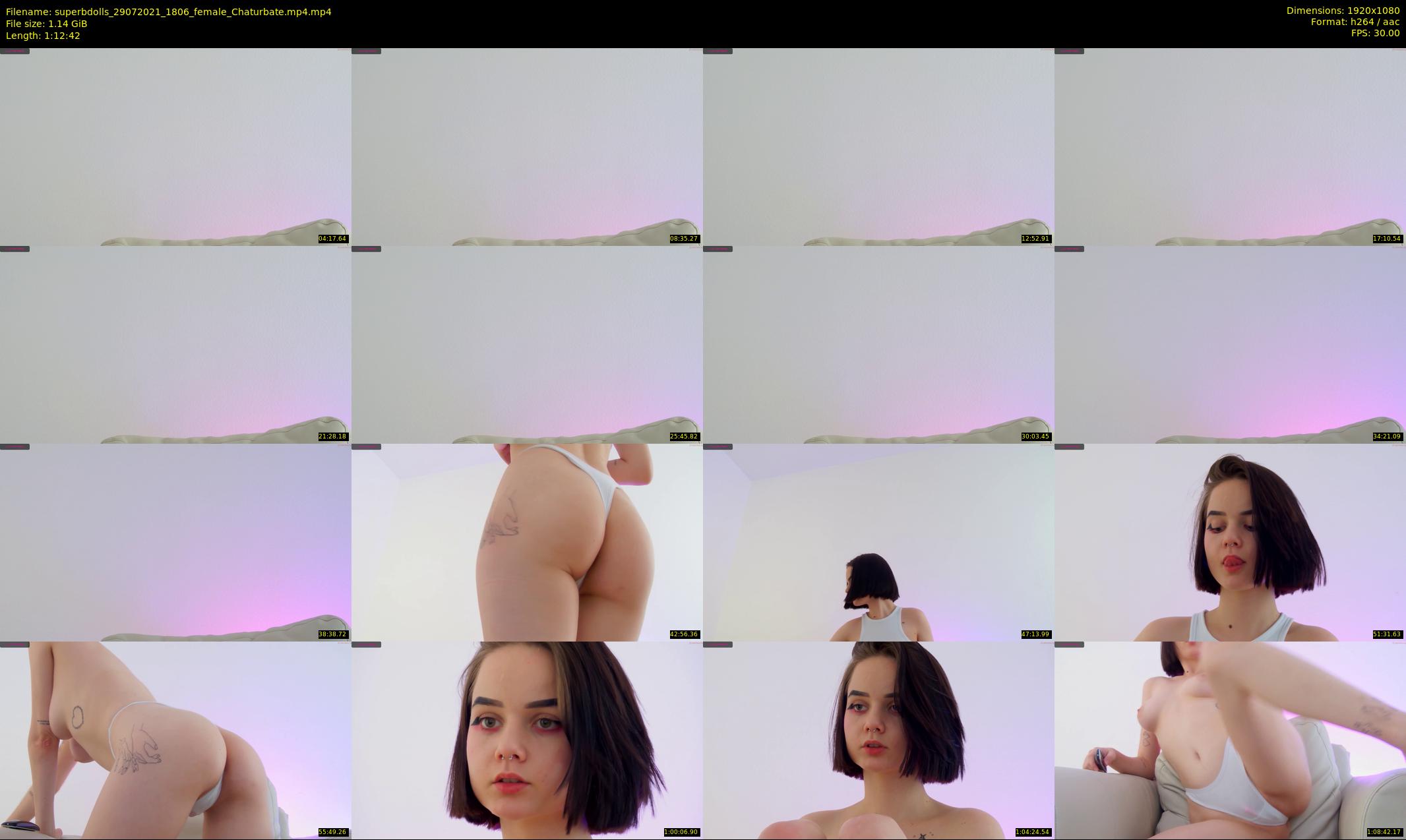 superbdolls — 73 minute Chaturbate couple cam show recording, 1080p, Jul 29, 2021