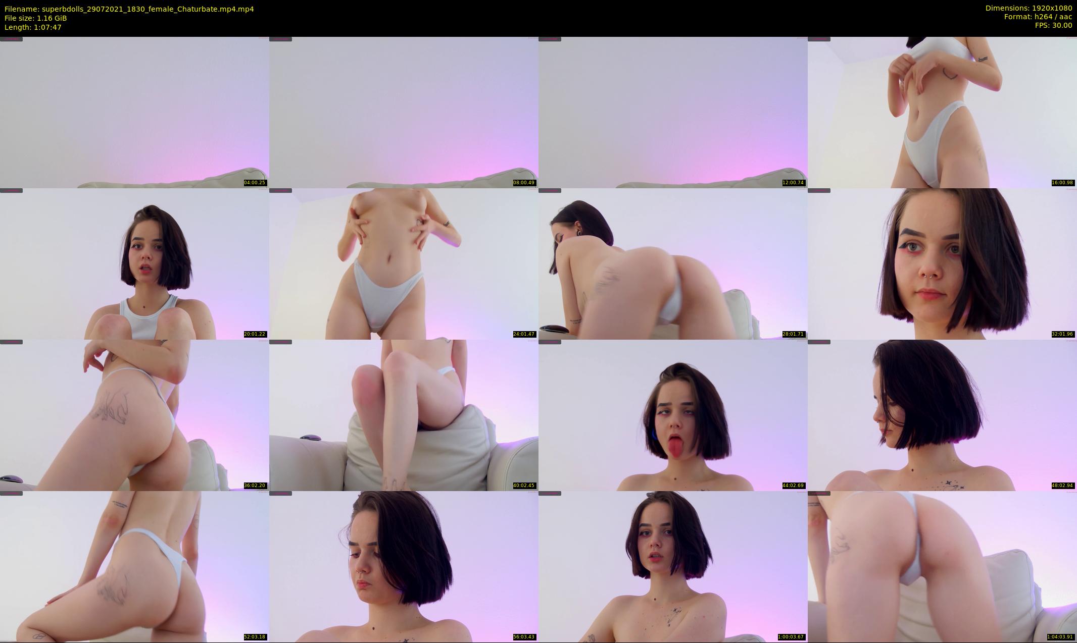superbdolls — 68 minute Chaturbate couple cam show recording, 1080p, Jul 29, 2021