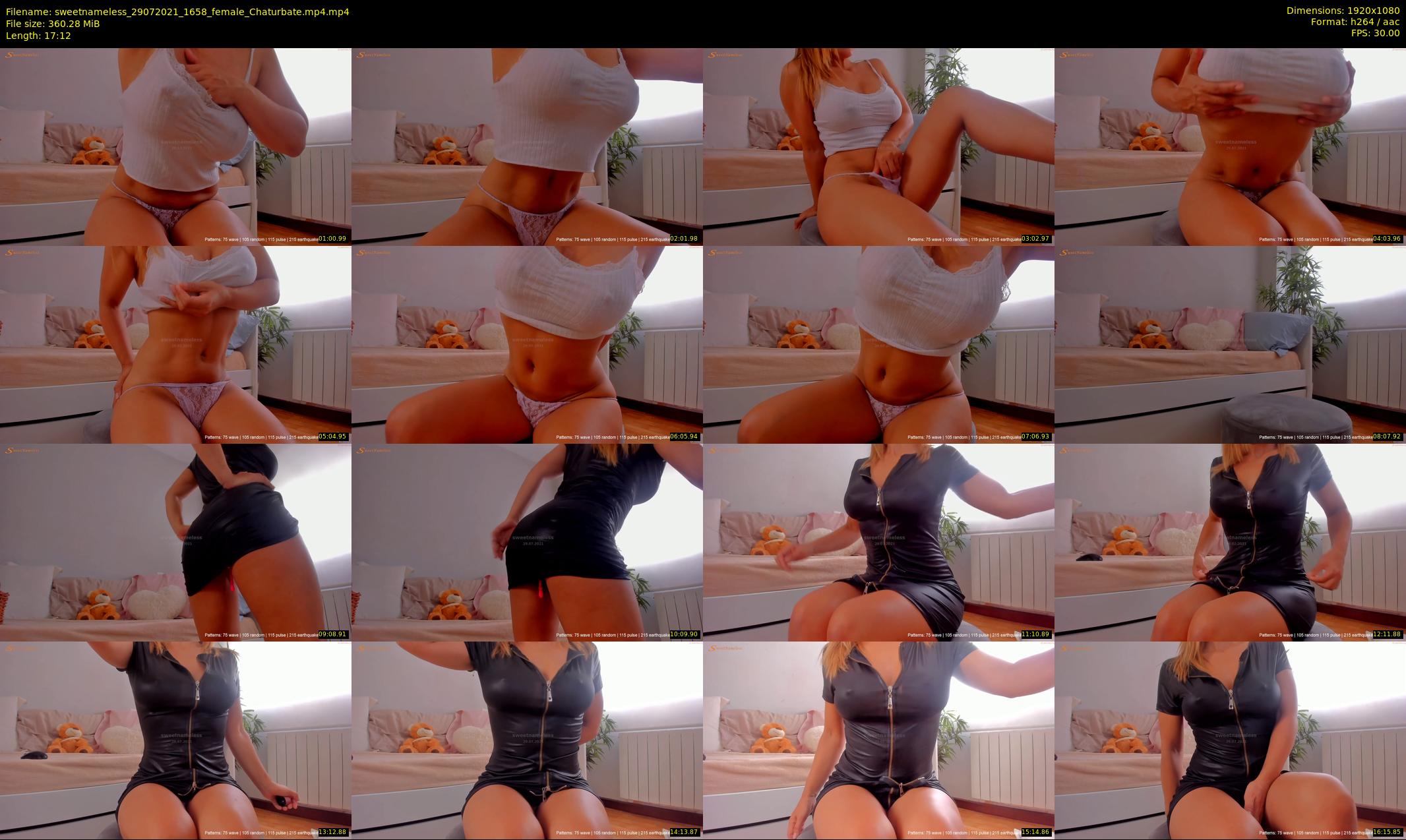 sweetnameless — 18 minute Chaturbate couple cam show recording, 1080p, Jul 29, 2021
