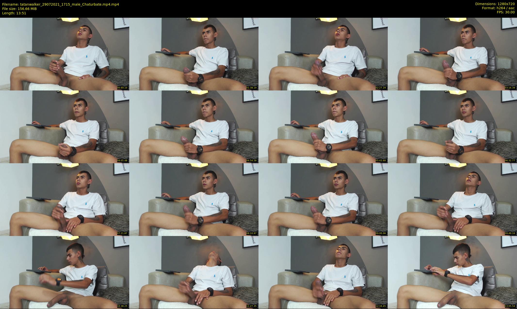 tatanwalker — 14 minute Chaturbate male cam show recording, 720p, Jul 29, 2021