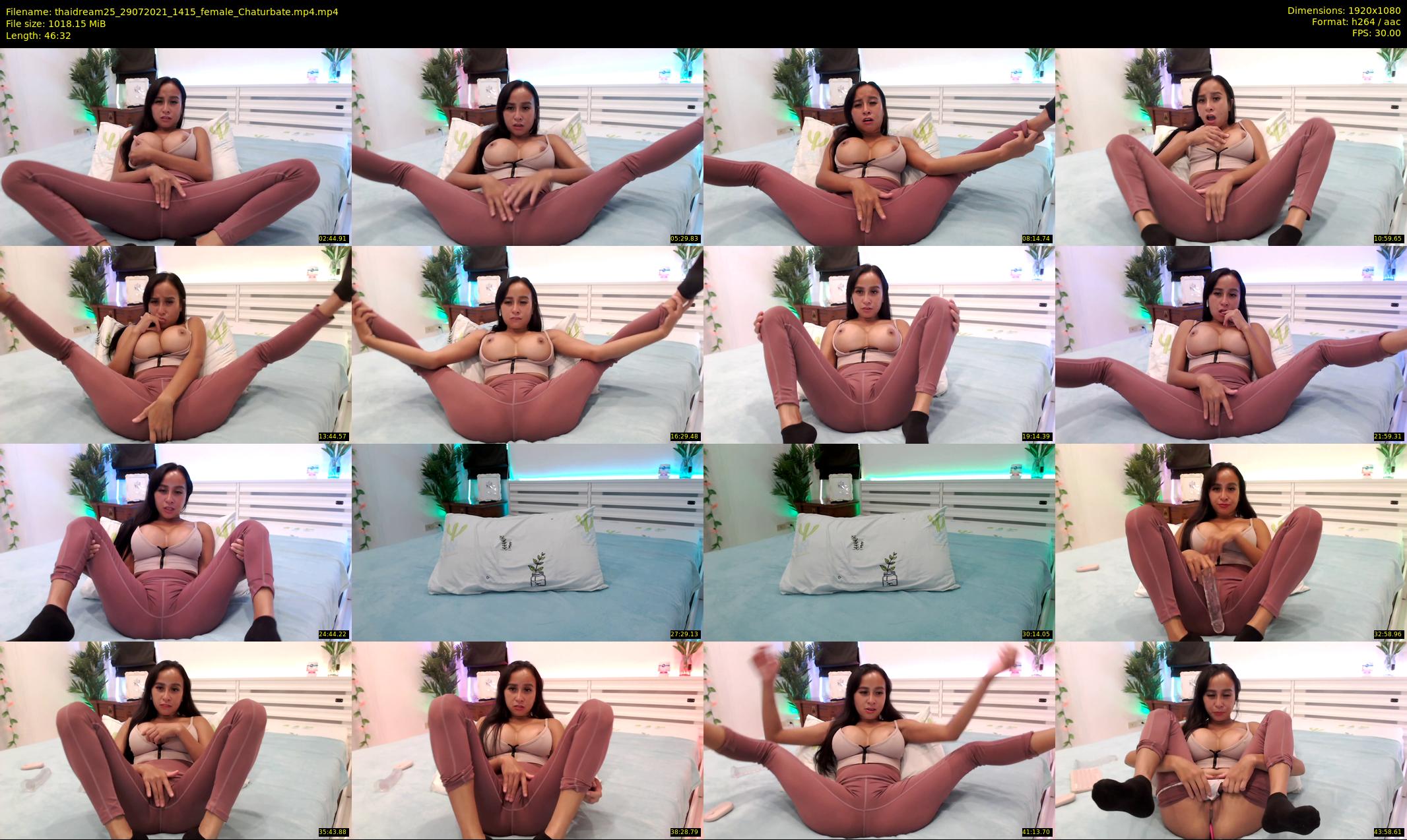 thaidream25 — 47 minute Chaturbate female cam show recording, 1080p, Jul 29, 2021