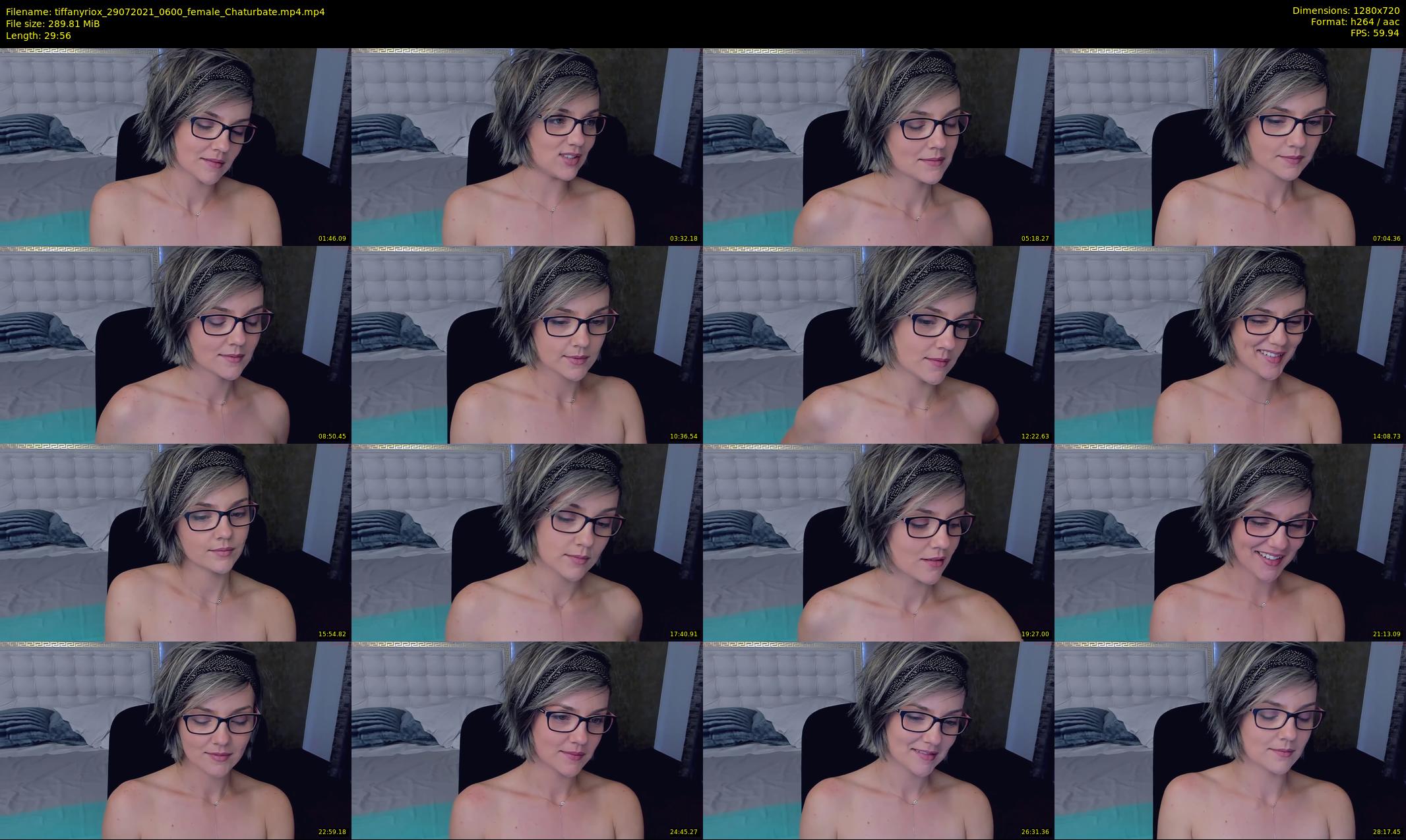 tiffanyriox — 30 minute Chaturbate female cam show recording, 720p, Jul 29, 2021