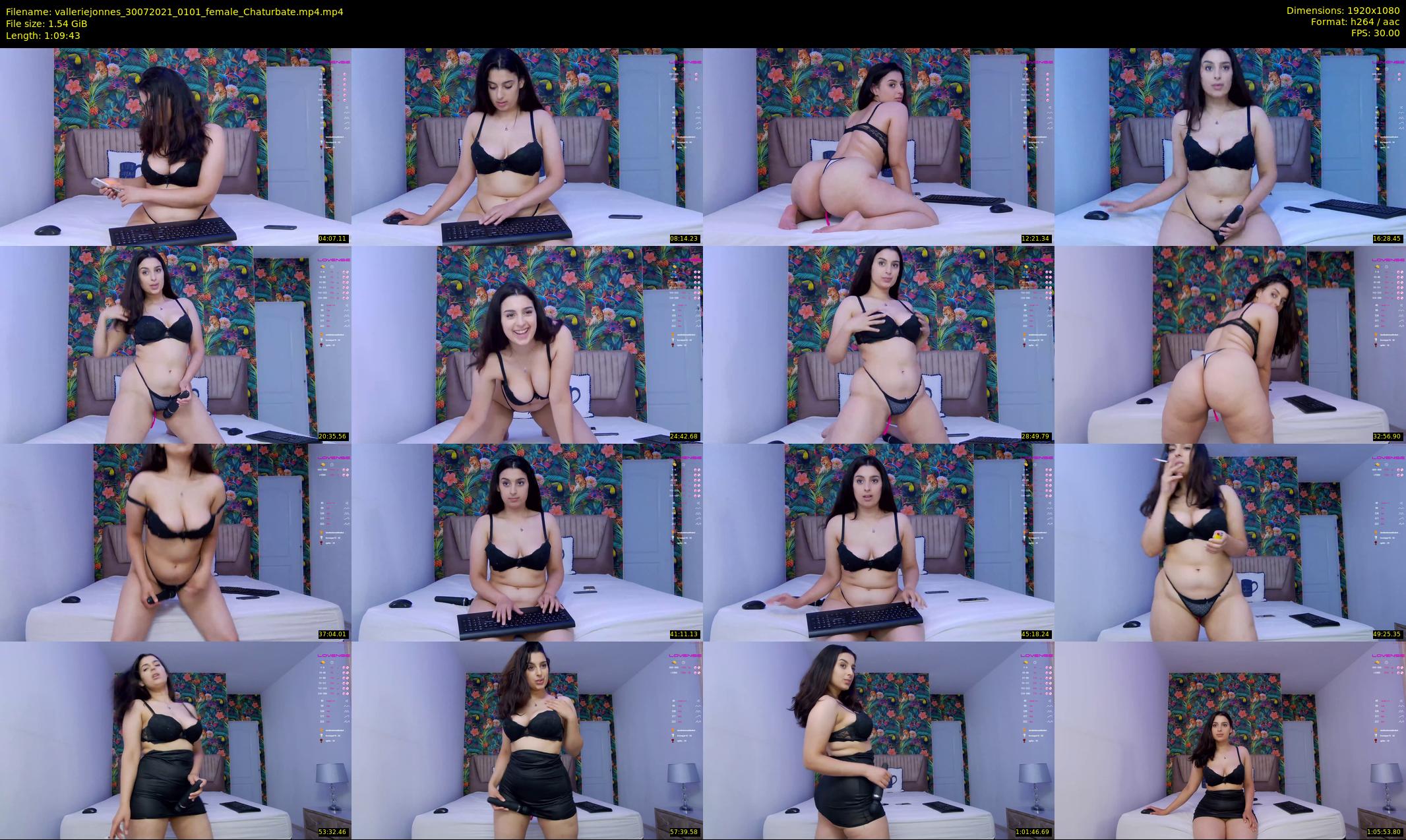 valleriejonnes — 70 minute Chaturbate female cam show recording, 1080p, Jul 30, 2021