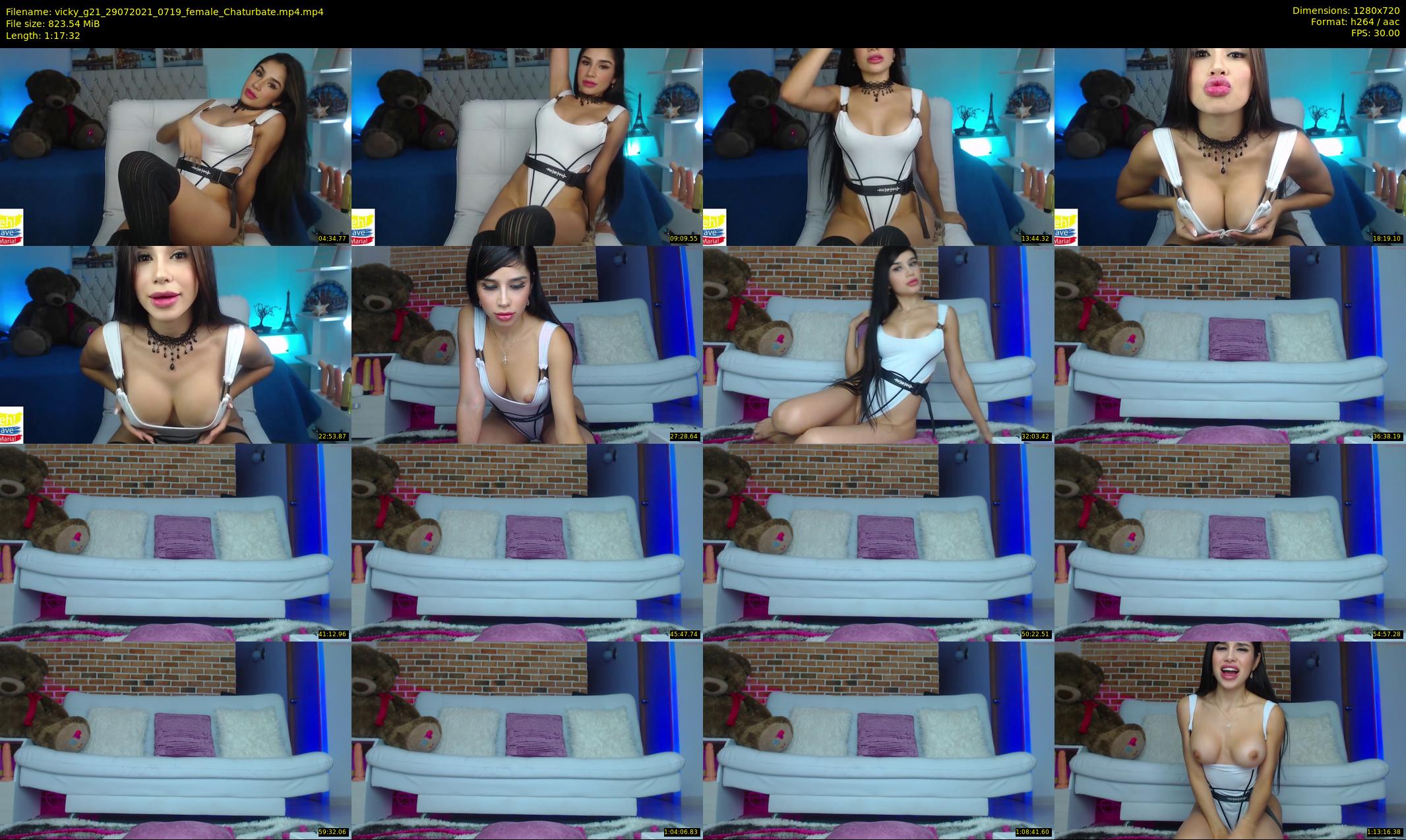 vicky_g21 — 78 minute Chaturbate female cam show recording, 720p, Jul 29, 2021