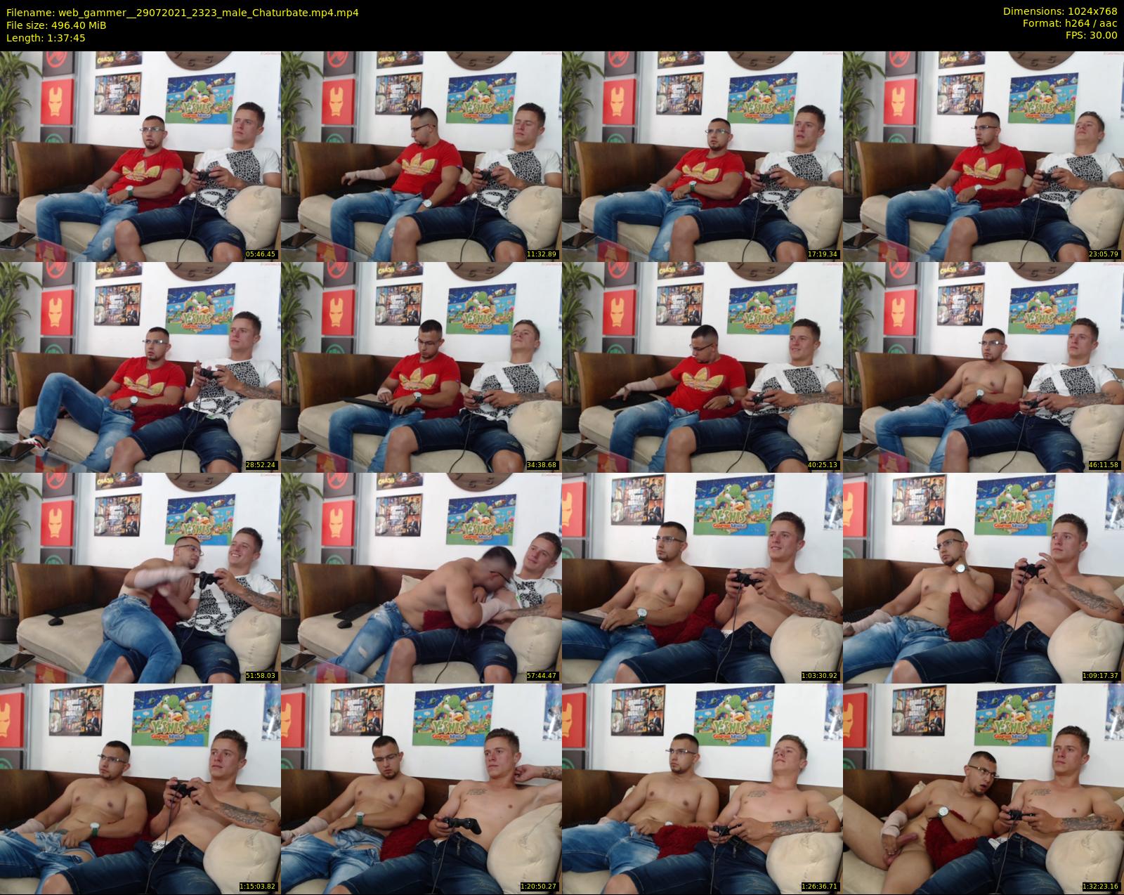web_gammer_ — 98 minute Chaturbate male cam show recording, 720p, Jul 29, 2021