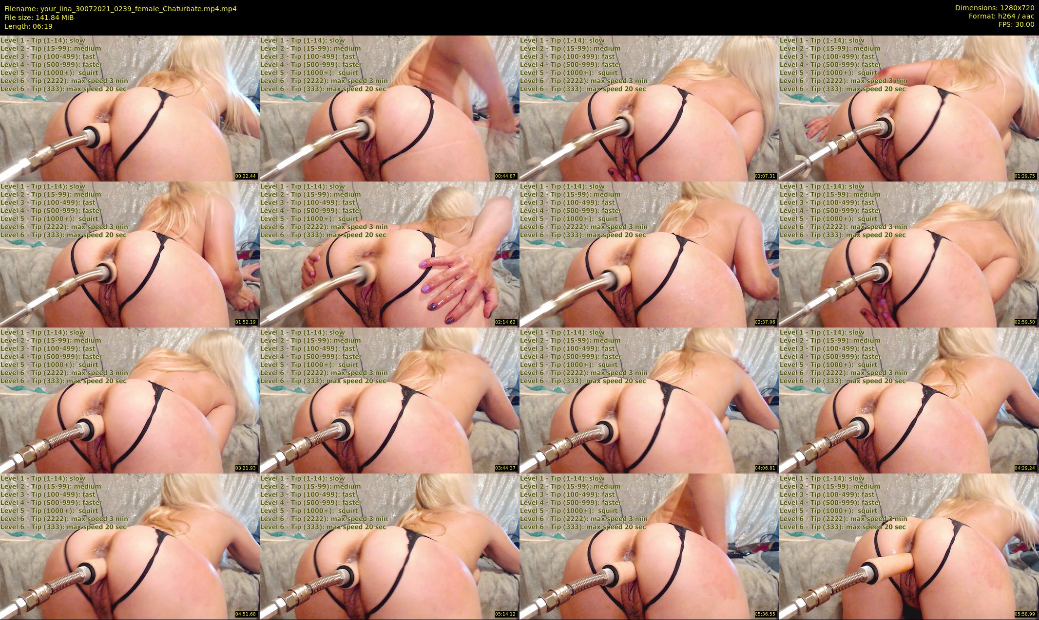 your_lina — 7 minute Chaturbate female cam show recording, 720p, Jul 30, 2021
