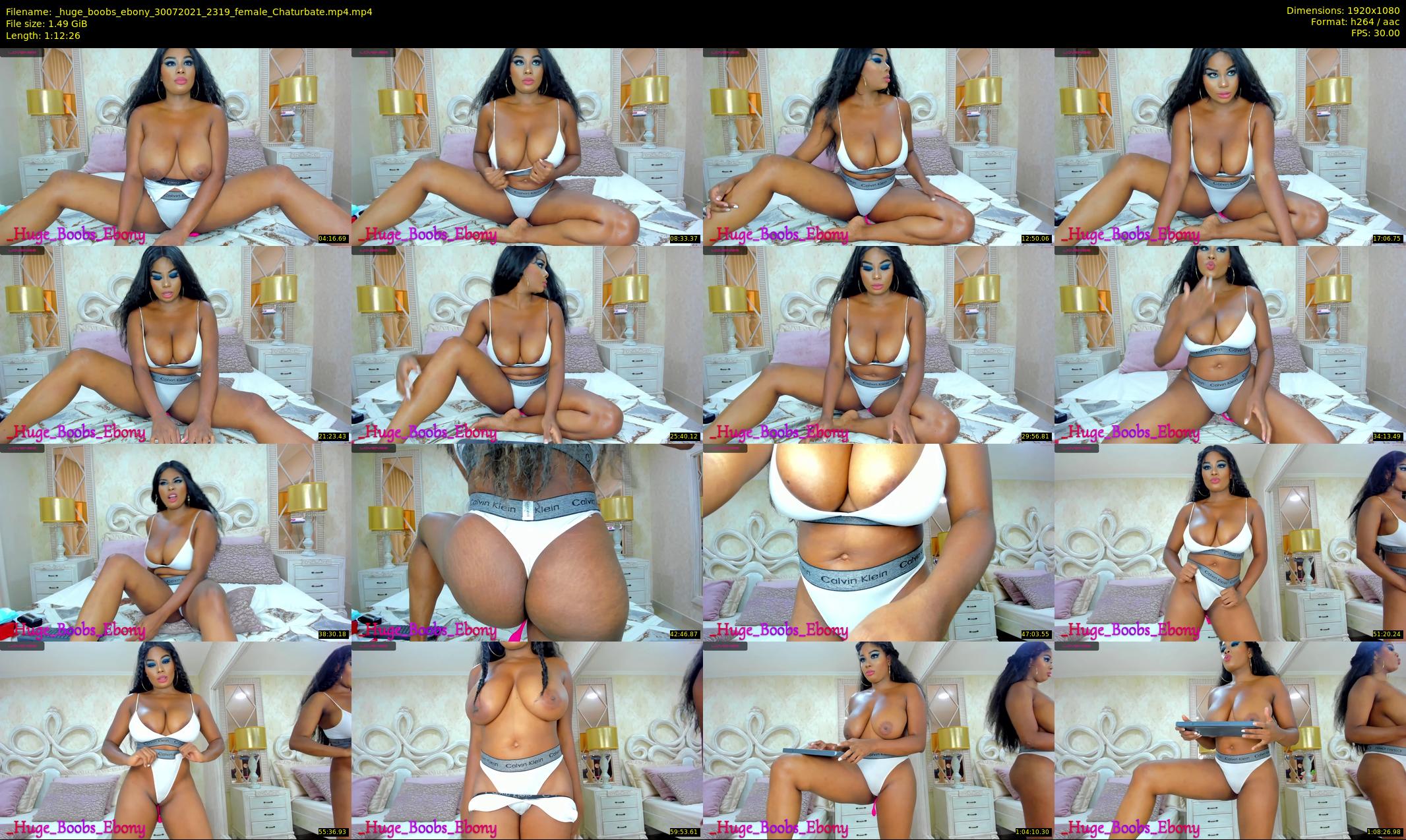 _huge_boobs_ebony — 73 minute Chaturbate female cam show recording, 1080p, Jul 30, 2021