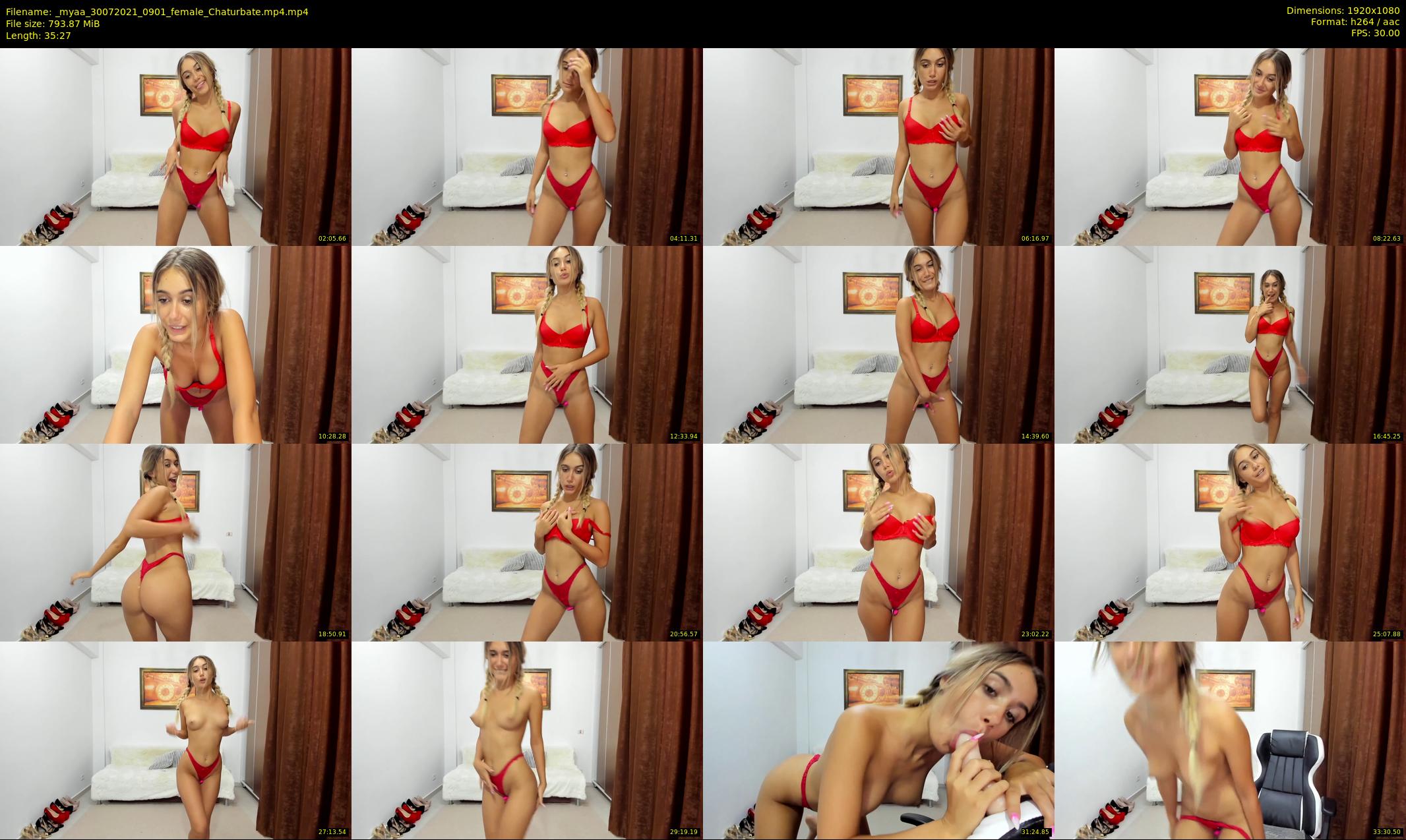 _myaa — 36 minute Chaturbate female cam show recording, 1080p, Jul 30, 2021