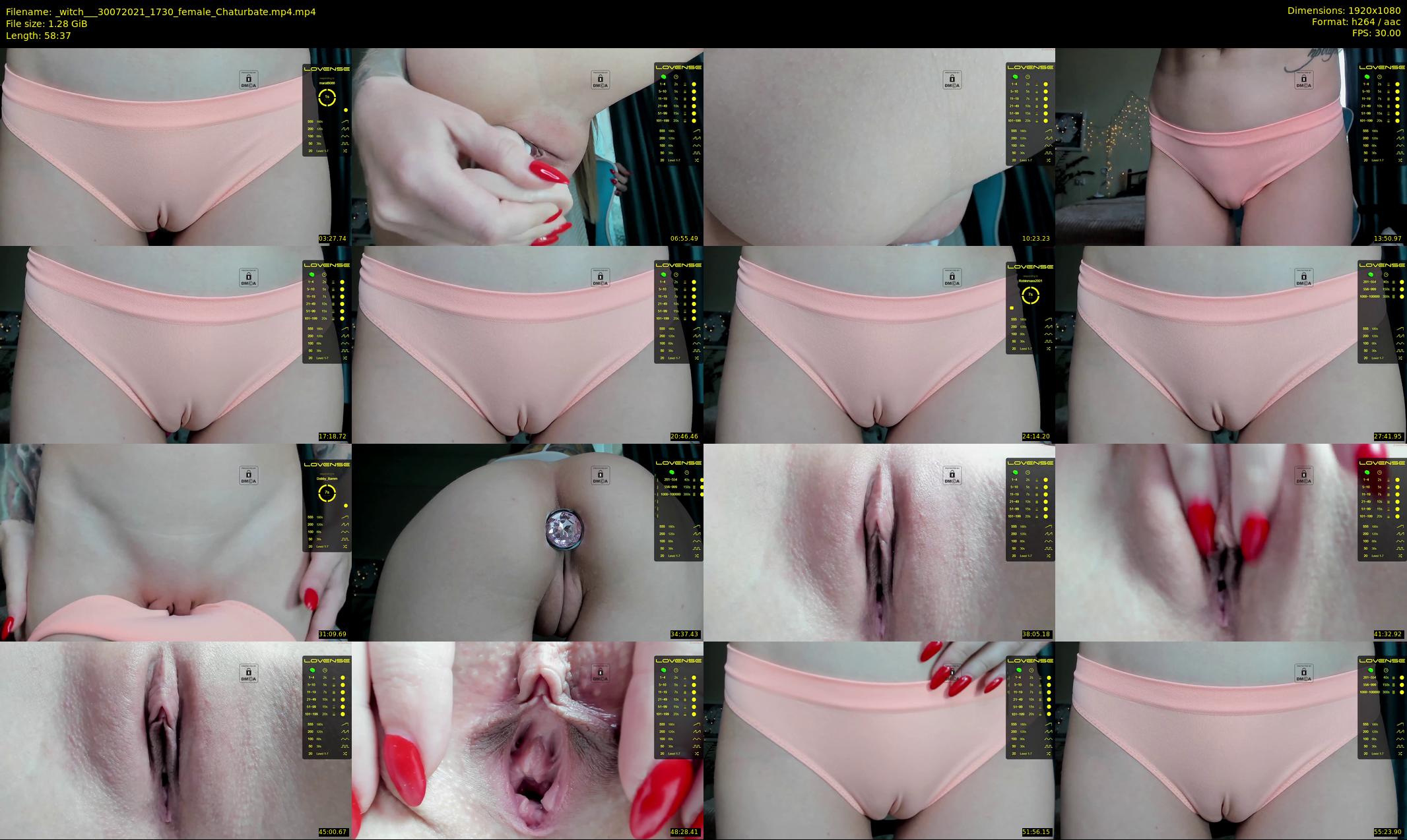 _witch__ — 59 minute Chaturbate female cam show recording, 1080p, Jul 30, 2021