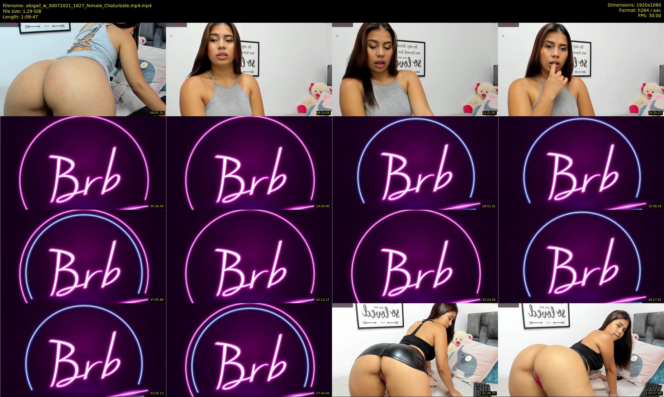 abigail_w — 70 minute Chaturbate female cam show recording, 1080p, Jul 30, 2021