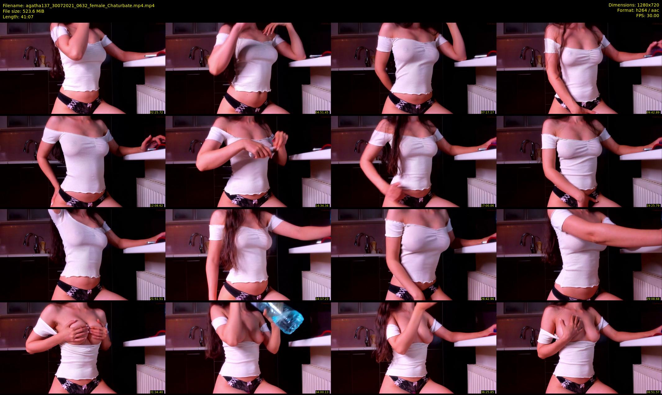 agatha137 — 42 minute Chaturbate female cam show recording, 720p, Jul 30, 2021