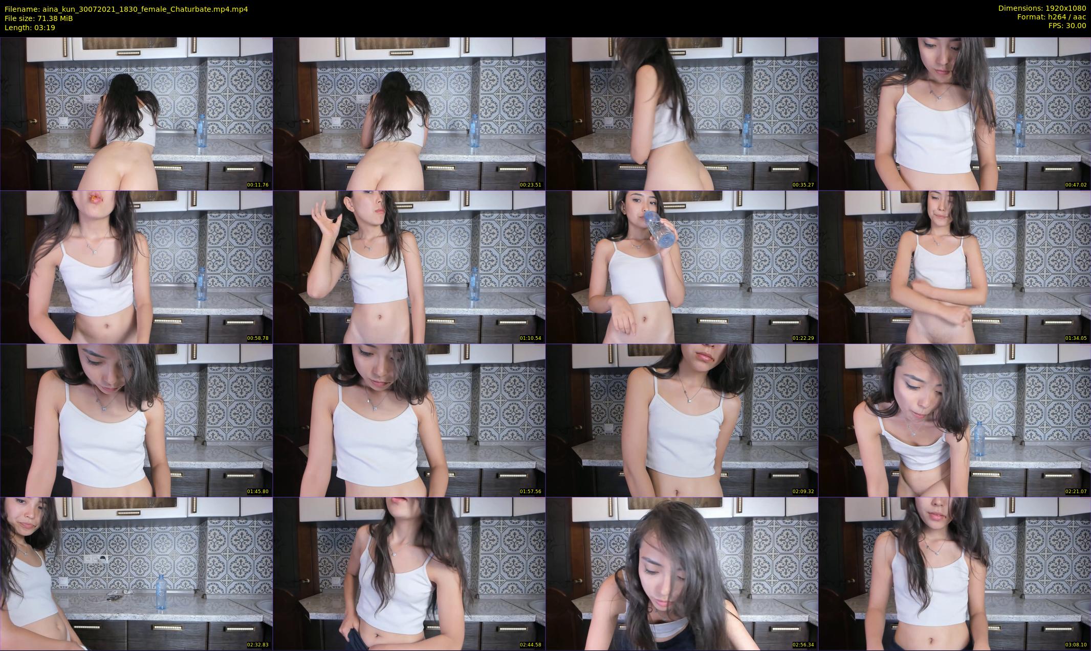 aina_kun — 4 minute Chaturbate female cam show recording, 1080p, Jul 30, 2021
