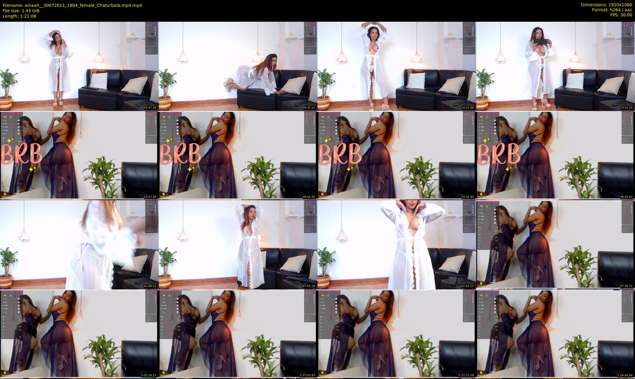 ainaah_ — 82 minute Chaturbate female cam show recording, 1080p, Jul 30, 2021