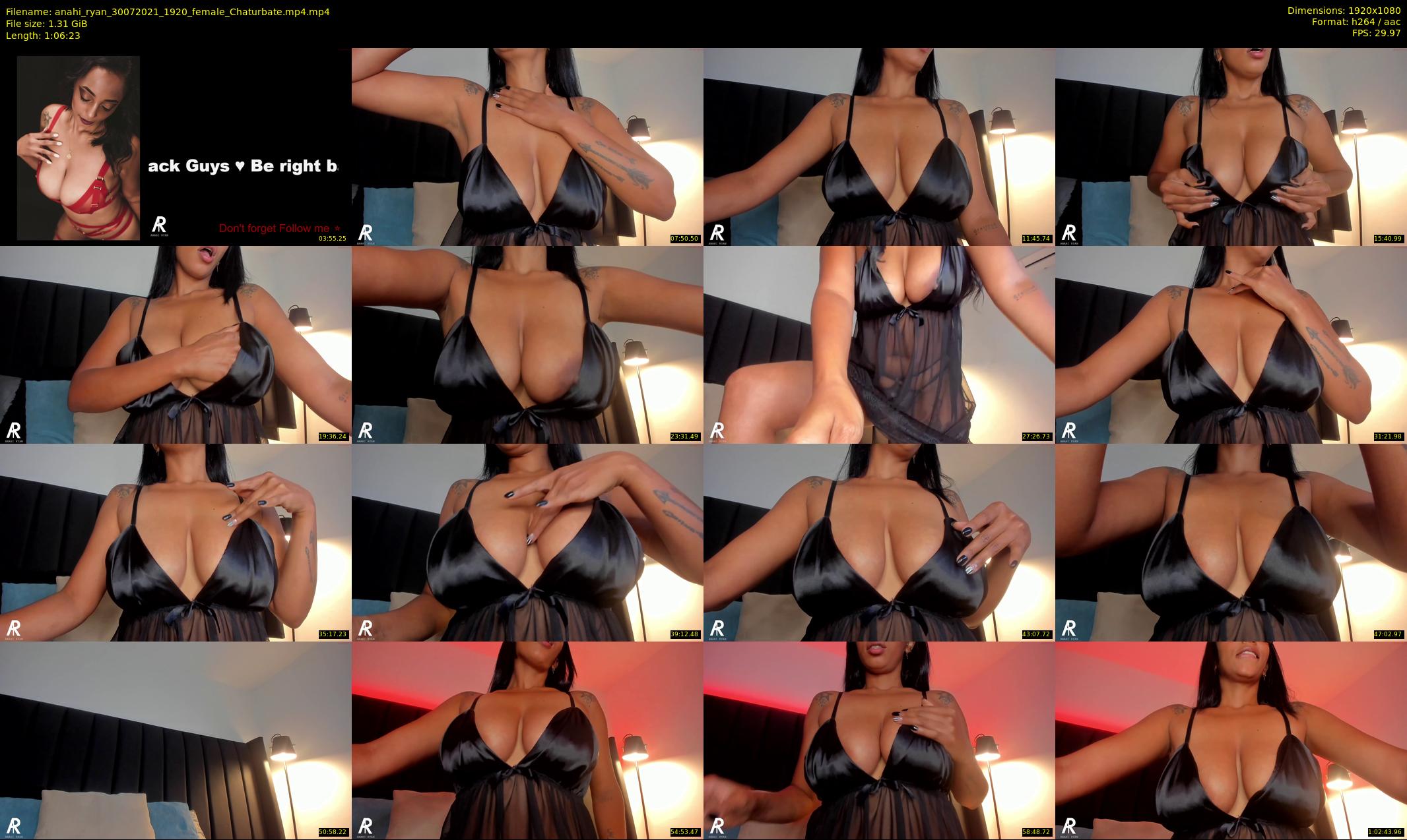 anahi_ryan — 67 minute Chaturbate female cam show recording, 1080p, Jul 30, 2021