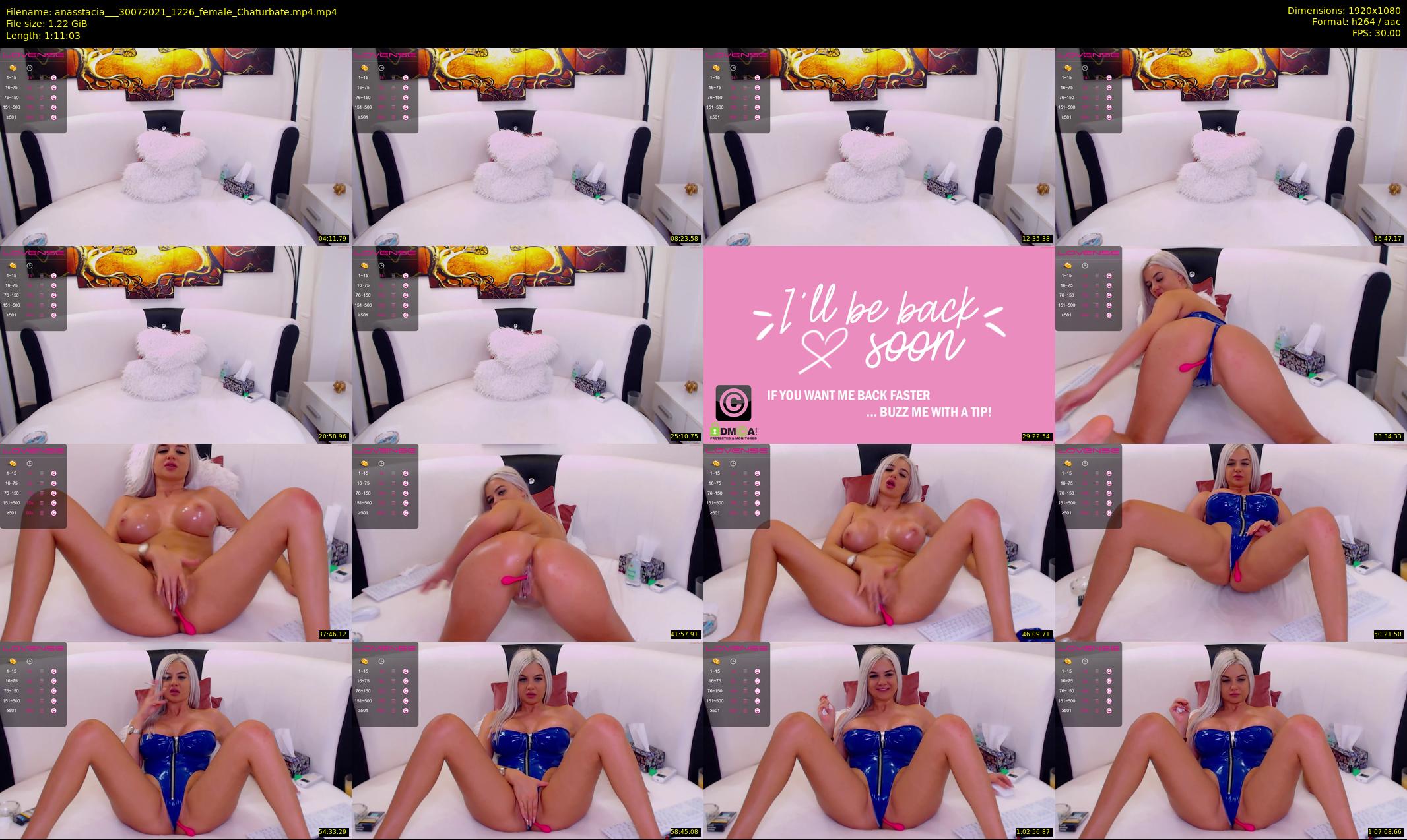 anasstacia__ — 72 minute Chaturbate female cam show recording, 1080p, Jul 30, 2021