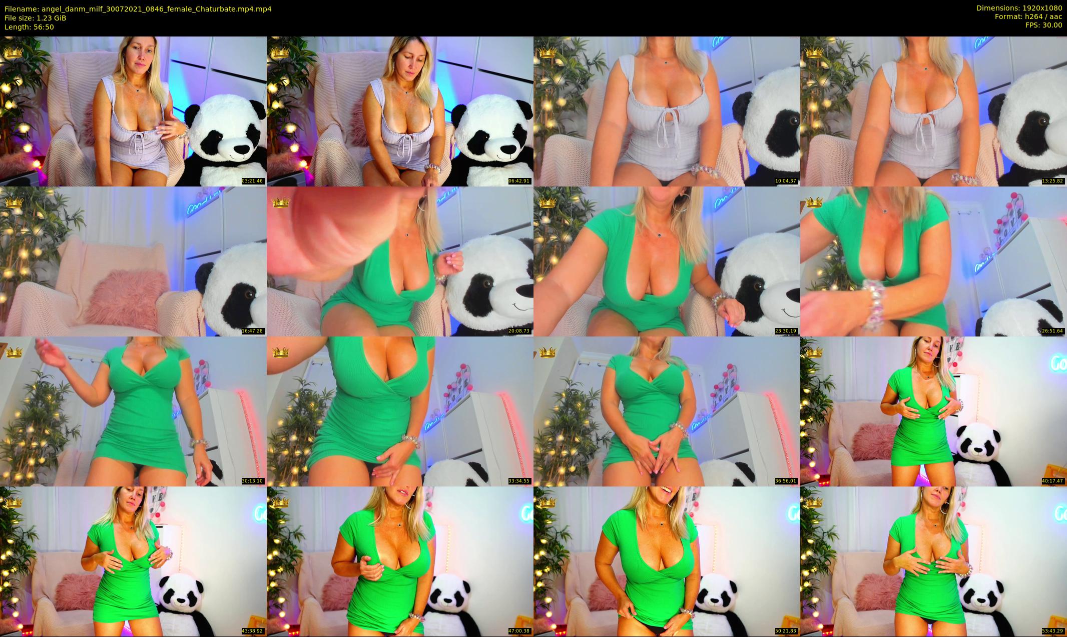 angel_danm_milf — 57 minute Chaturbate female cam show recording, 1080p, Jul 30, 2021