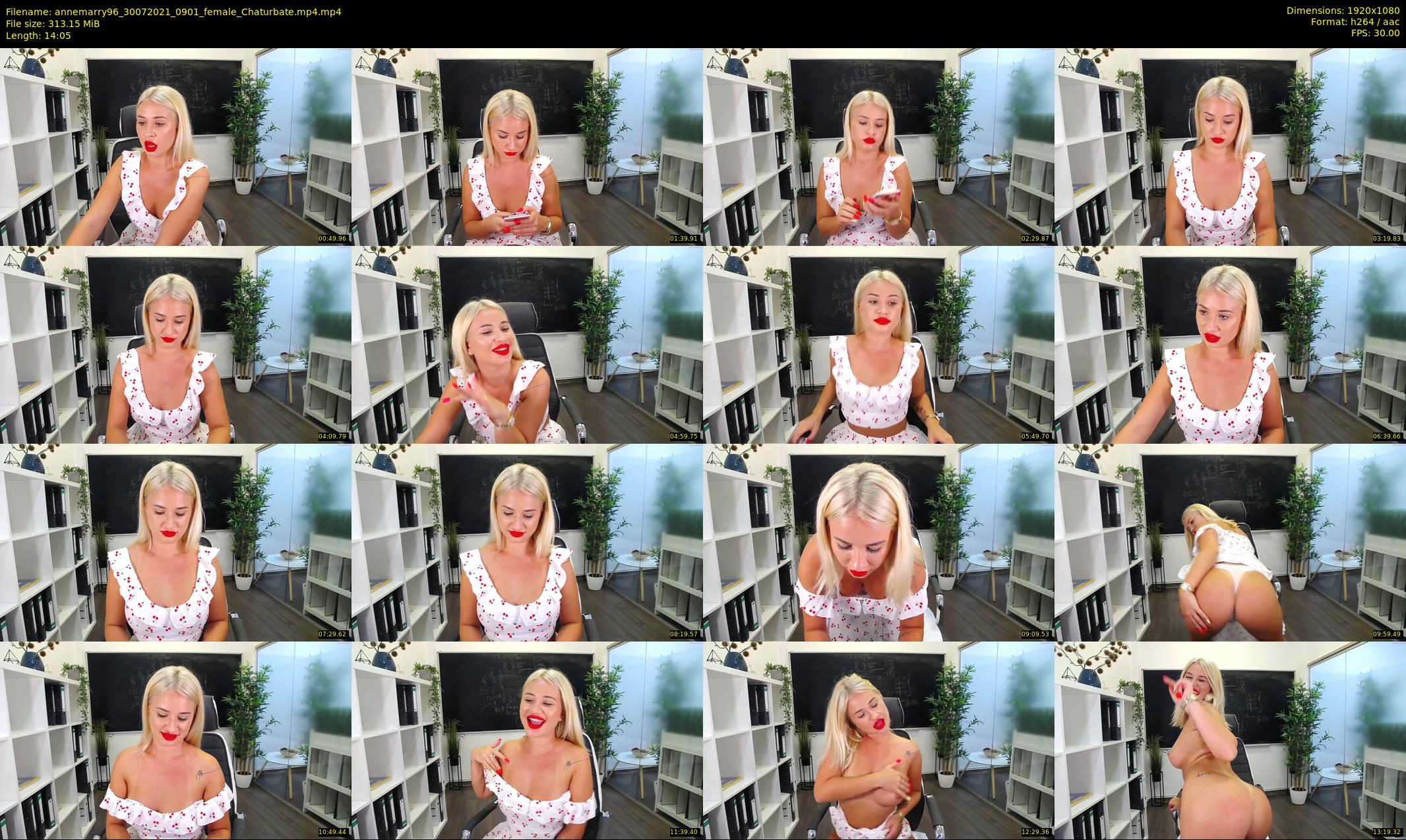 annemarry96 — 15 minute Chaturbate female cam show recording, 1080p, Jul 30, 2021