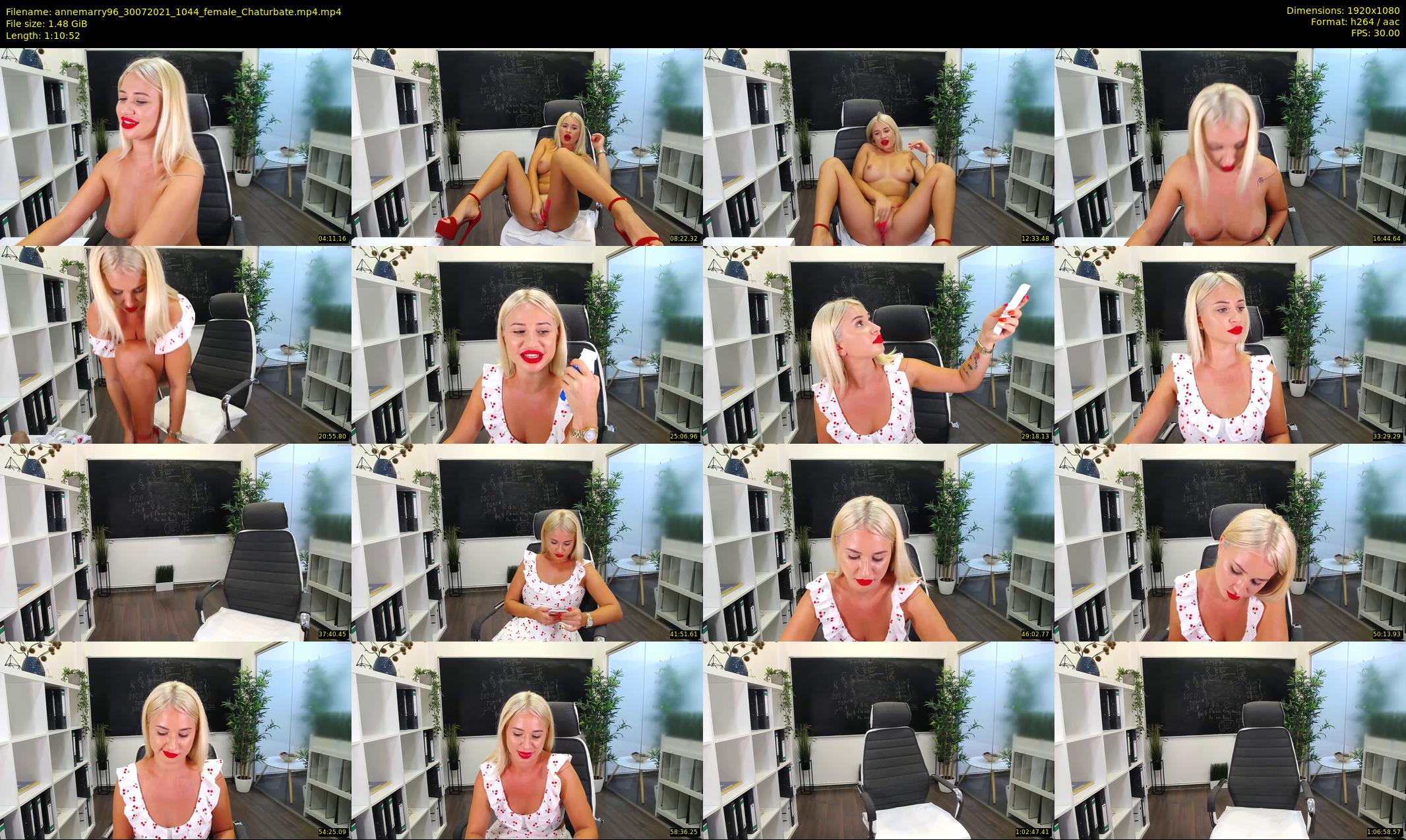 annemarry96 — 71 minute Chaturbate female cam show recording, 1080p, Jul 30, 2021