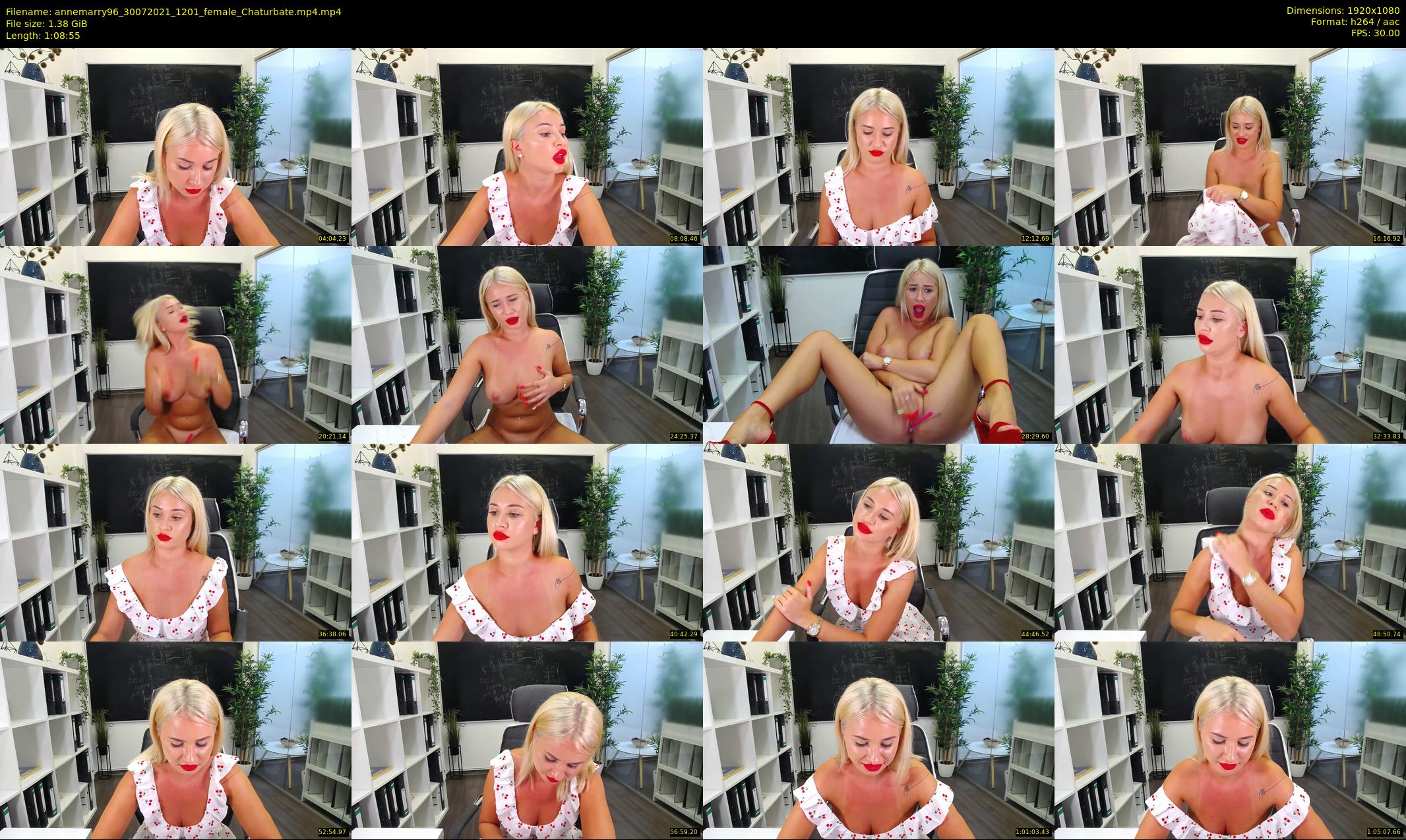 annemarry96 — 69 minute Chaturbate female cam show recording, 1080p, Jul 30, 2021