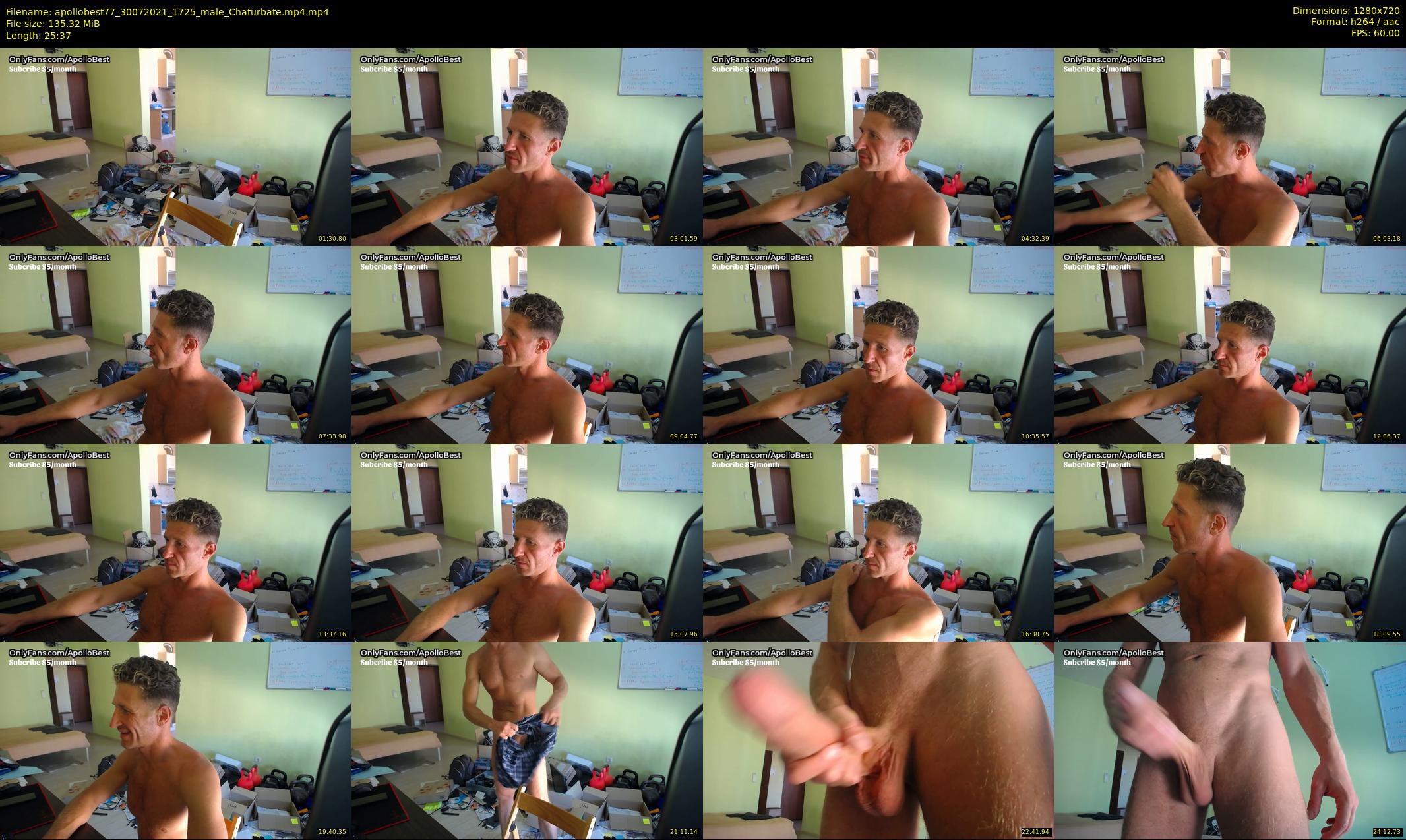 apollobest77 — 26 minute Chaturbate male cam show recording, 720p, Jul 30, 2021