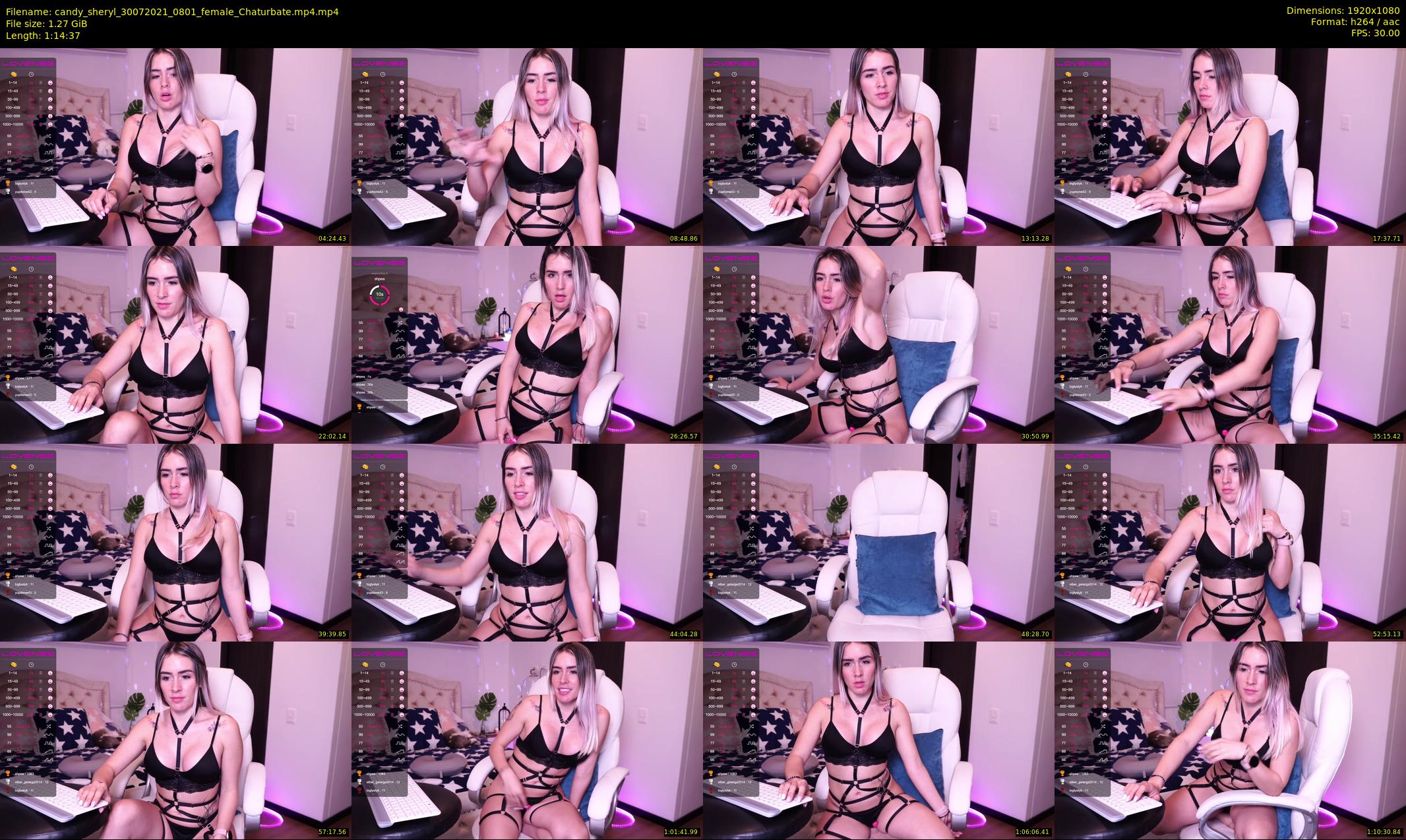 candy_sheryl — 75 minute Chaturbate female cam show recording, 1080p, Jul 30, 2021