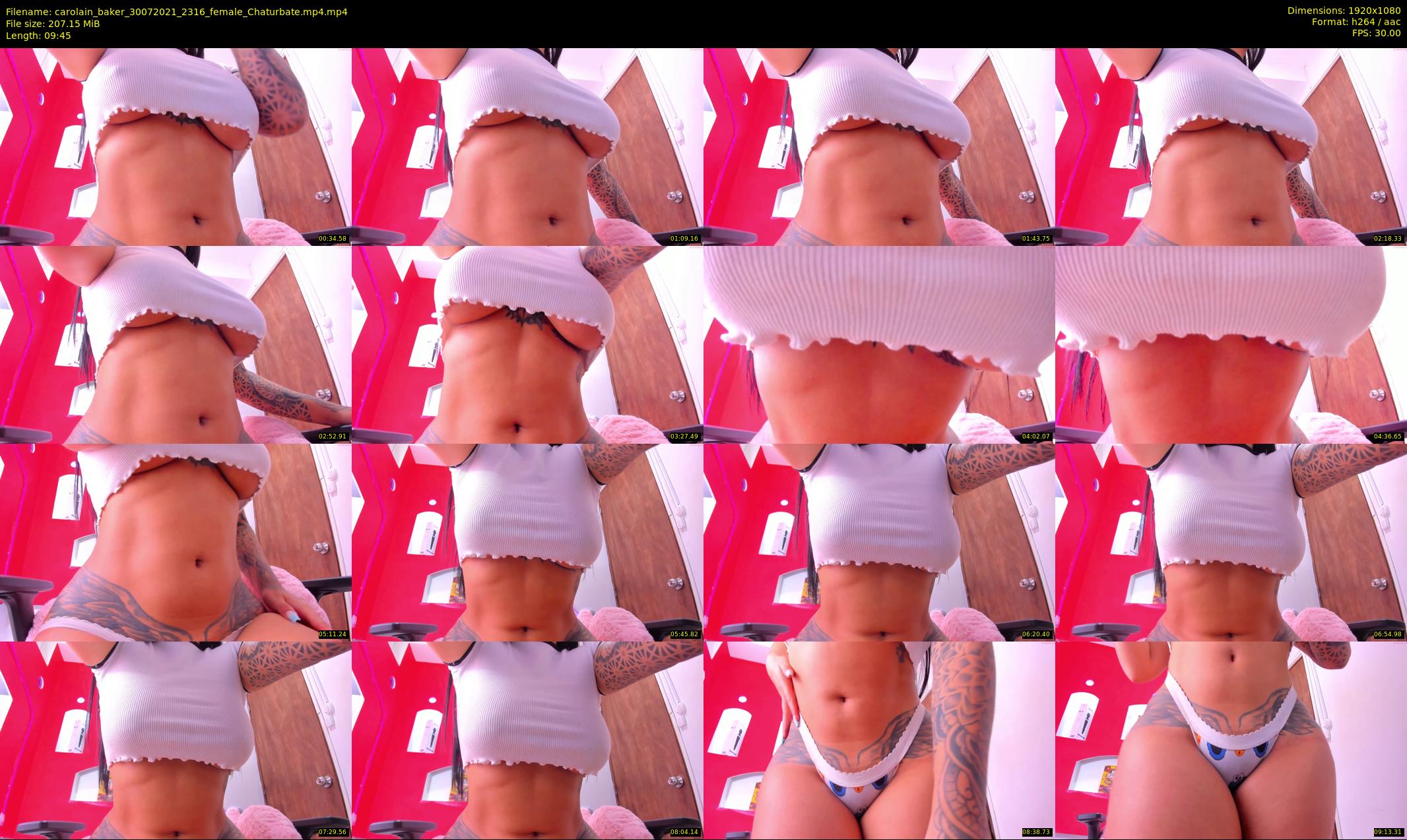 carolain_baker — 10 minute Chaturbate female cam show recording, 1080p, Jul 30, 2021